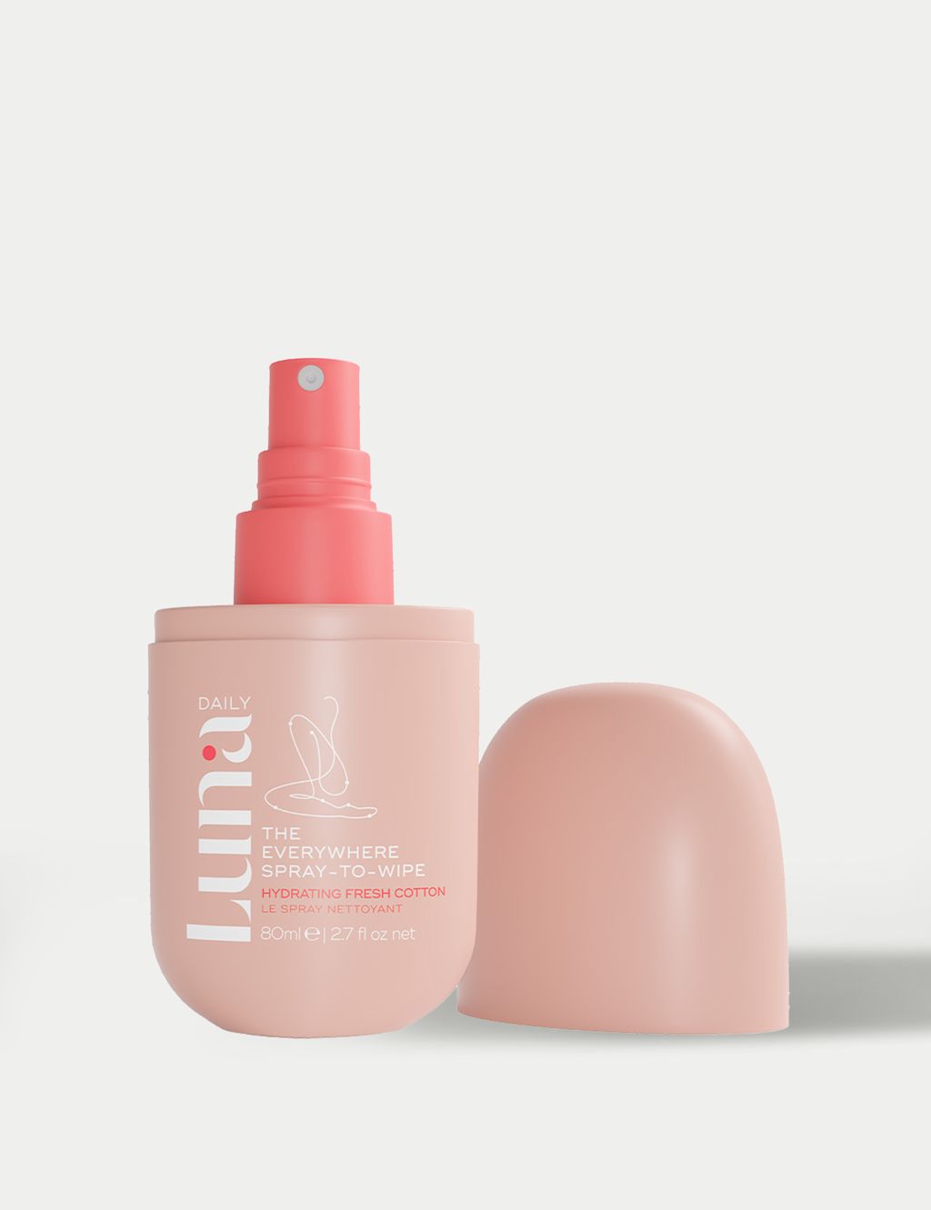 Luna Daily The Everywhere Spray-to-Wipe Hydrating 80ml