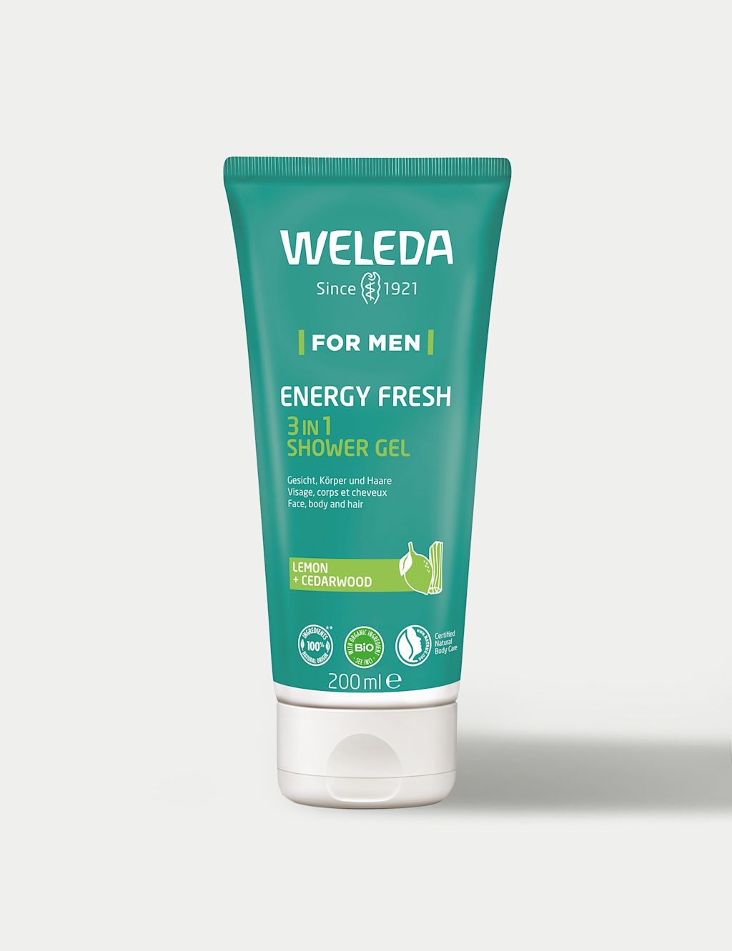 Weleda Energy Fresh 3-1 shower gel 200 ml