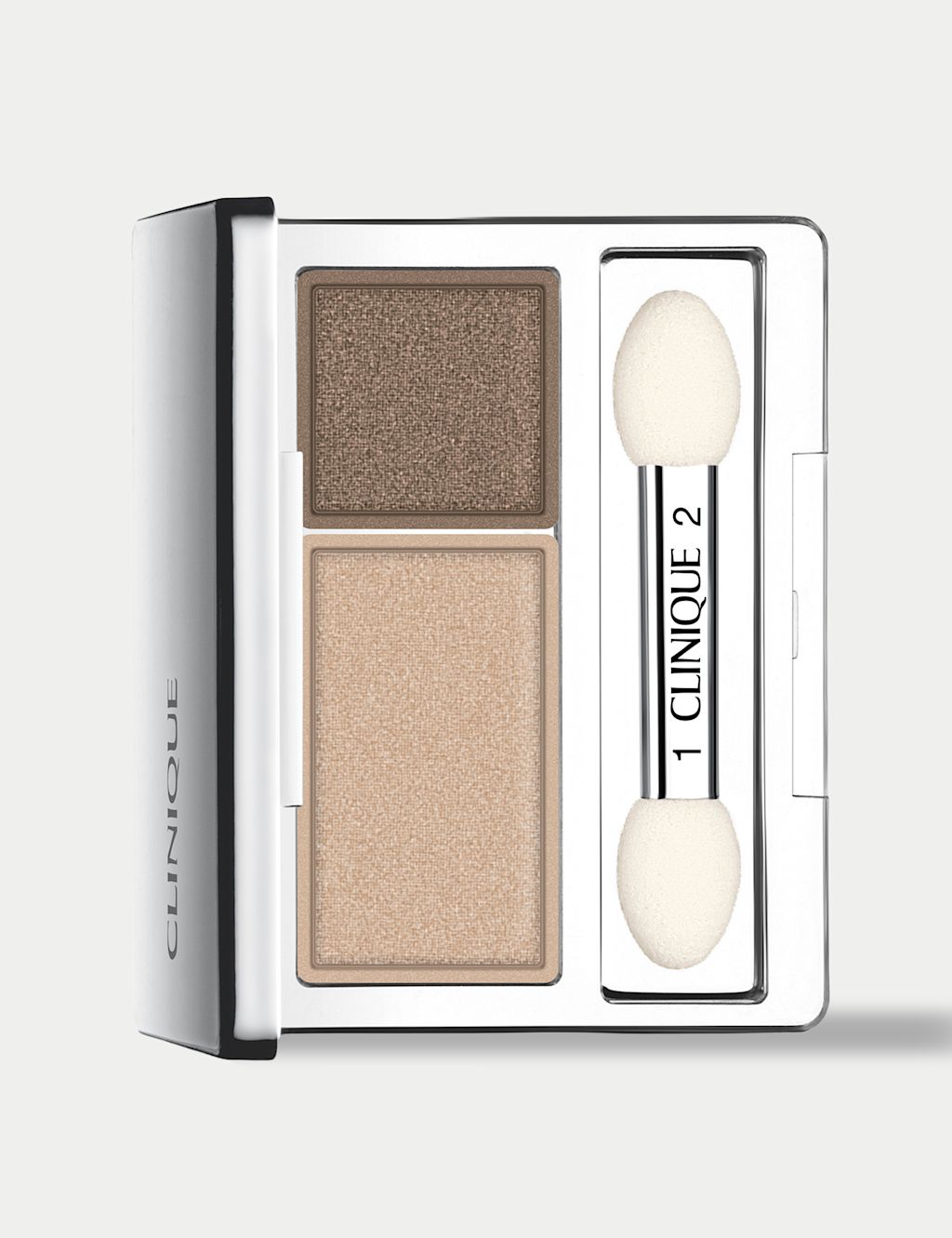 Clinique All About Shadow&trade; Duo Eyeshadow 2.2g - Light Brown, Light Brown