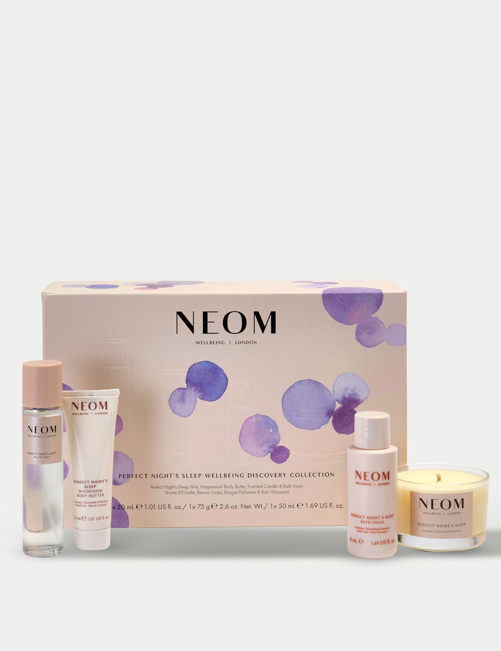 NEOM Wellbeing Perfect Night's Sleep Wellbeing Discovery Collection - 20% Saving - 1SIZE