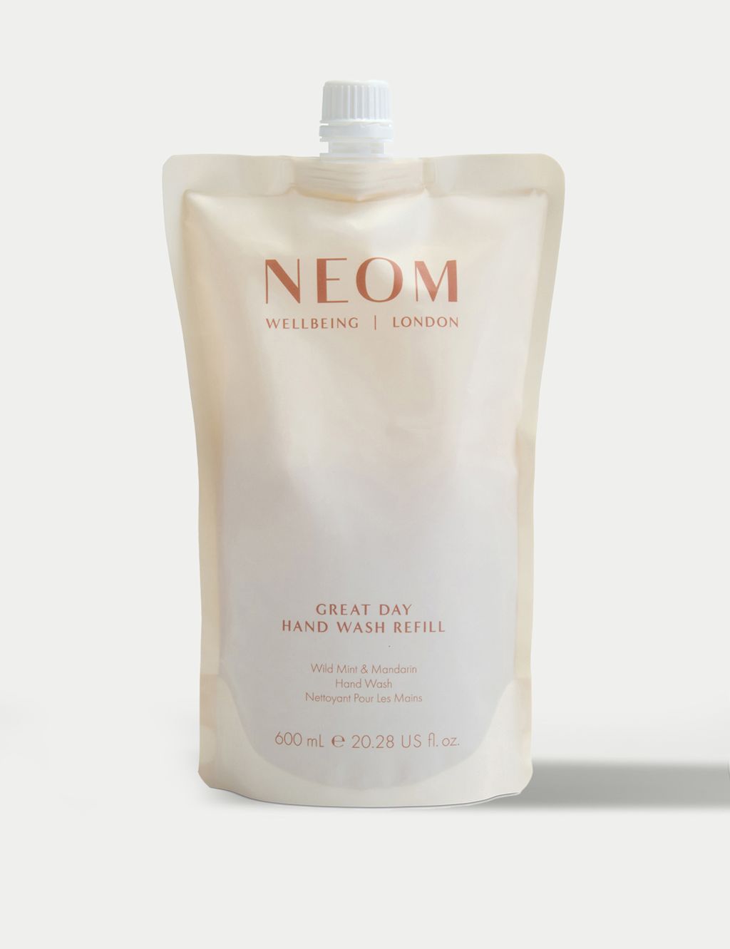 NEOM Wellbeing Great Day Hand Wash Refill 600ml
