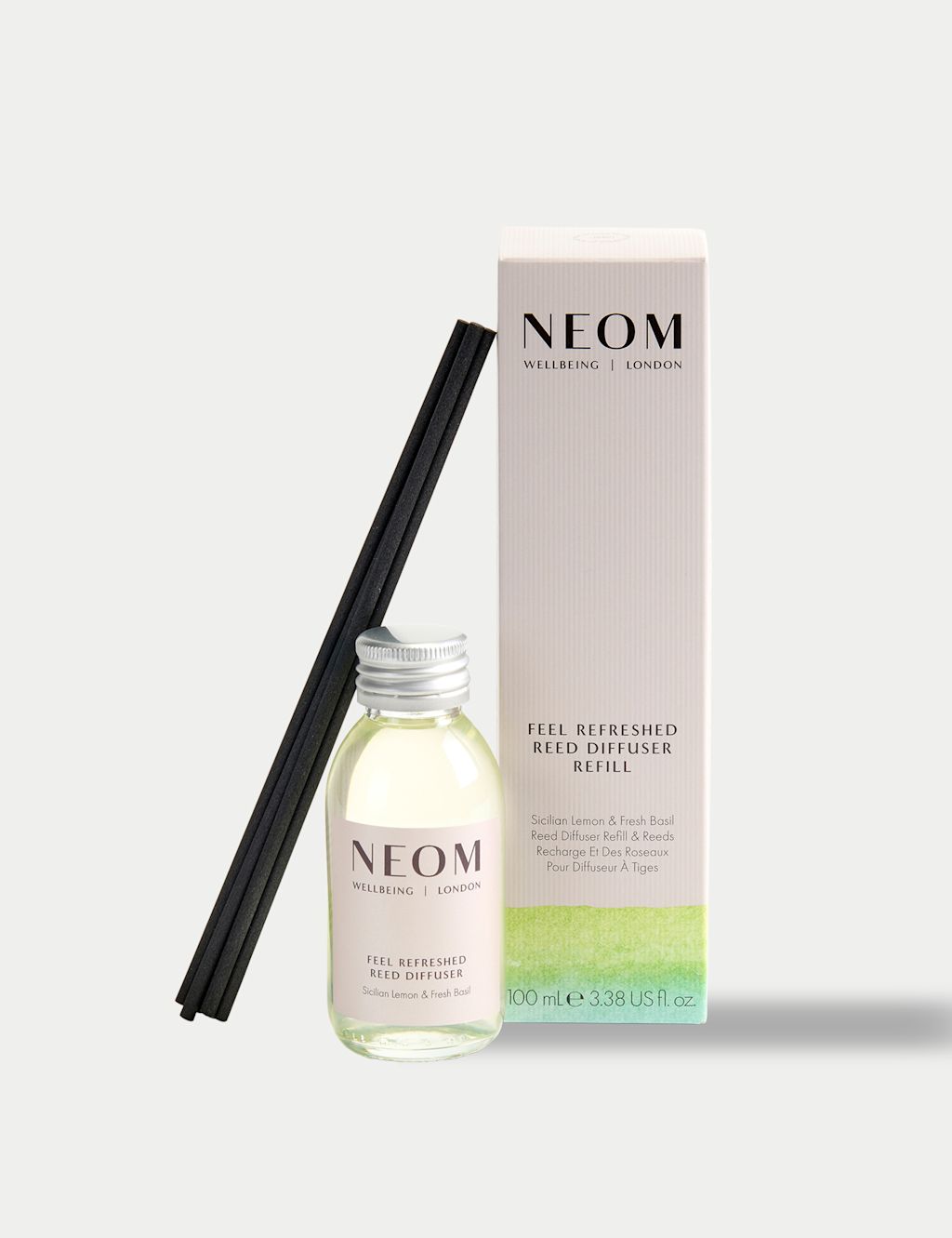 NEOM Wellbeing Feel Refreshed Reed Diffuser Refill 100ml - 1SIZE