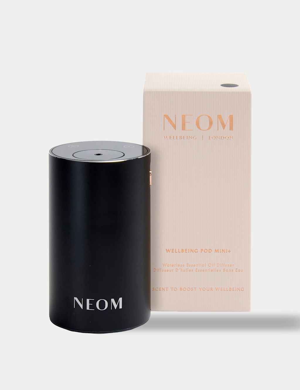 NEOM Wellbeing Pod Mini + - Black Denim, Black Denim