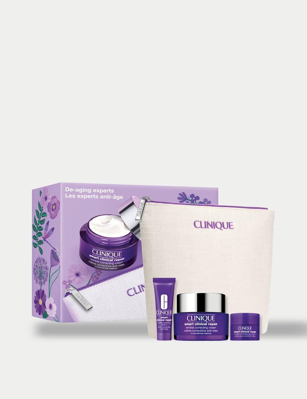 Clinique Smart Clinical Repair De-aging Skincare Set