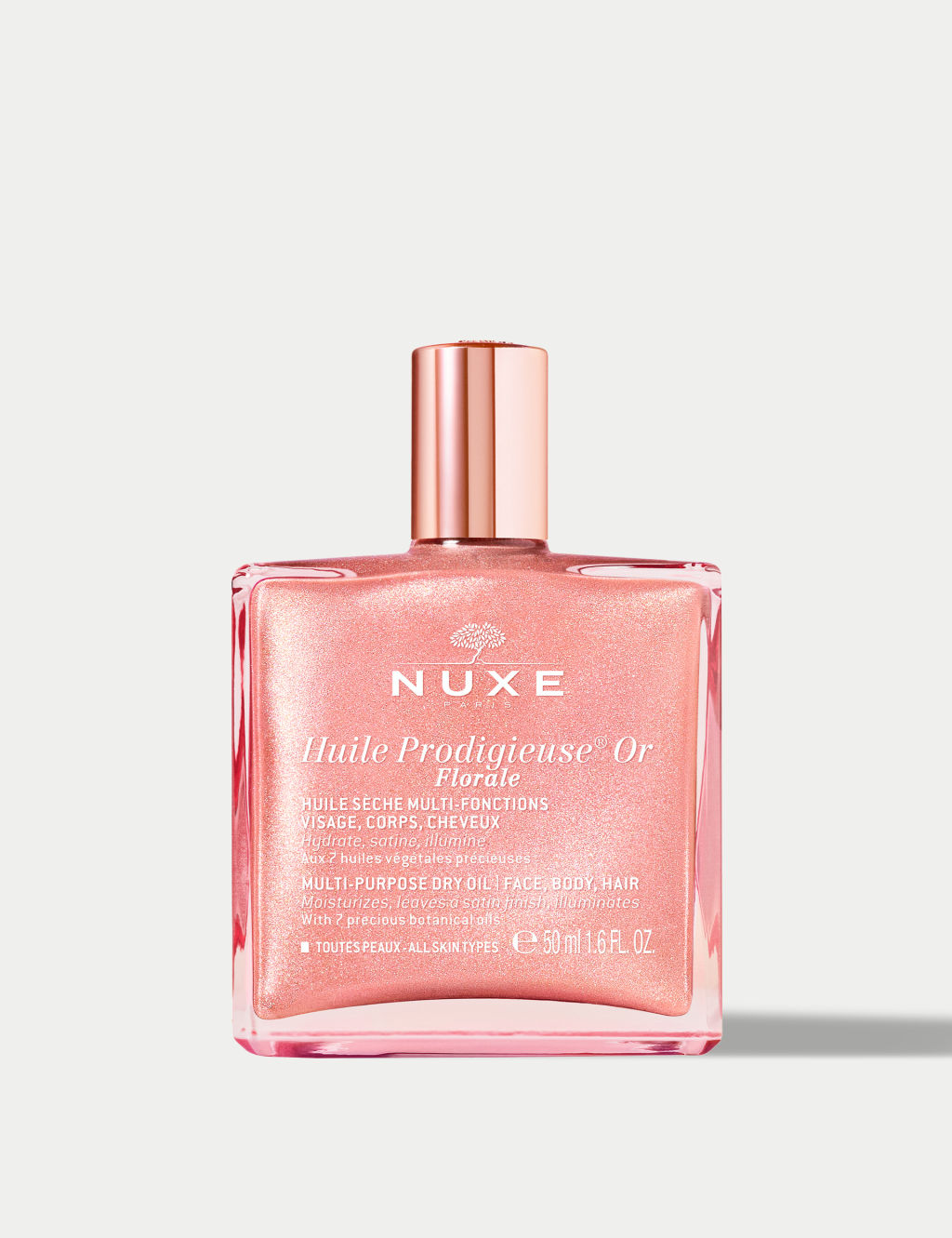 NUXE Huile Prodigieuse Florale Gold Shimmer Multipurpose Dry Oil 50ml