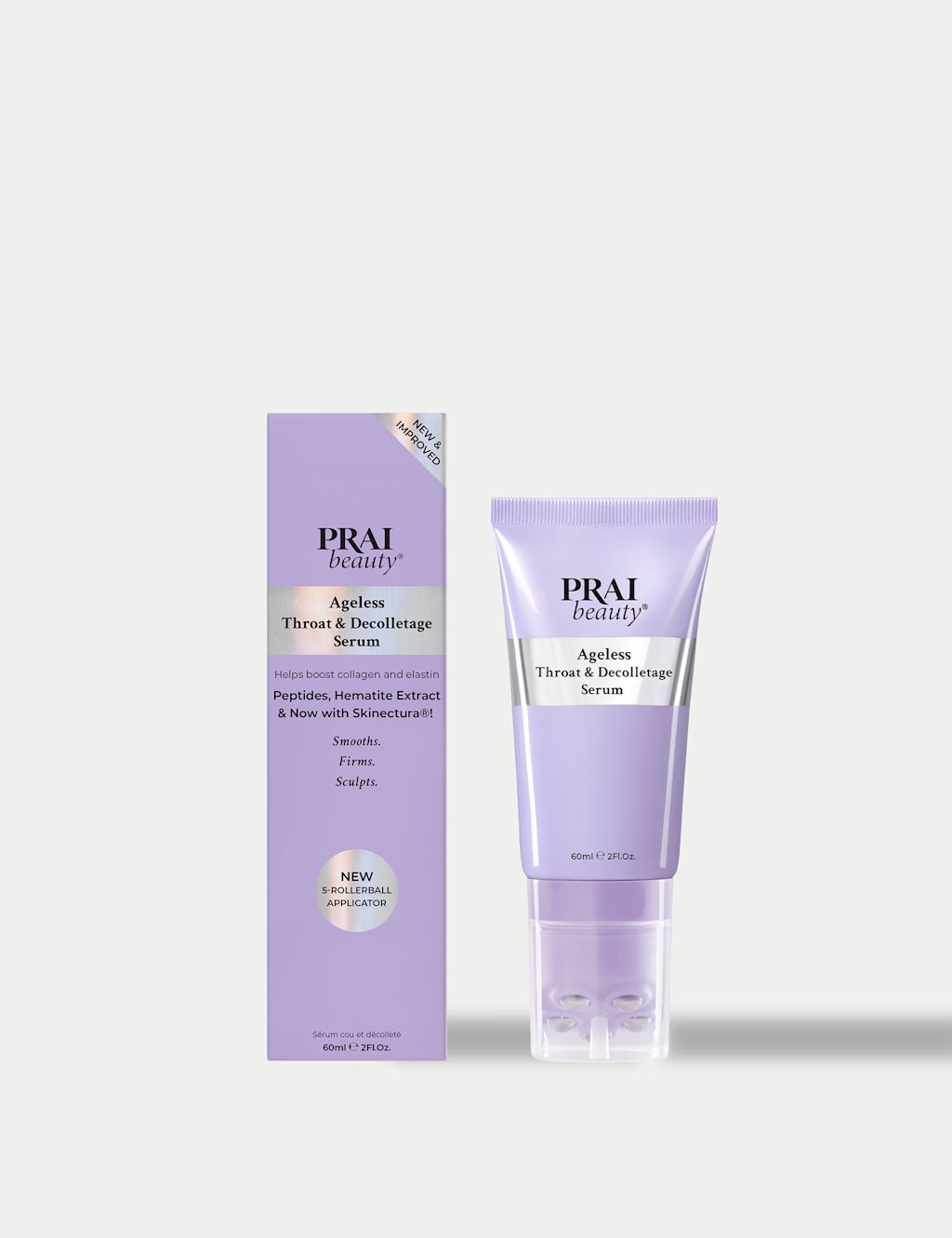 PRAI Ageless Throat & Decolletage Rollerball Serum 60ml