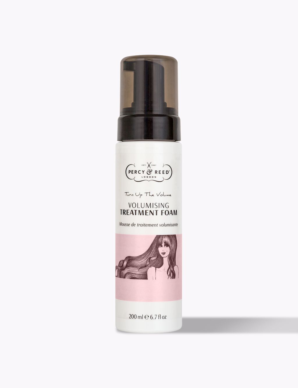 Percy & Reed Turn Up The Volume Volumising Treatment Foam 200ml