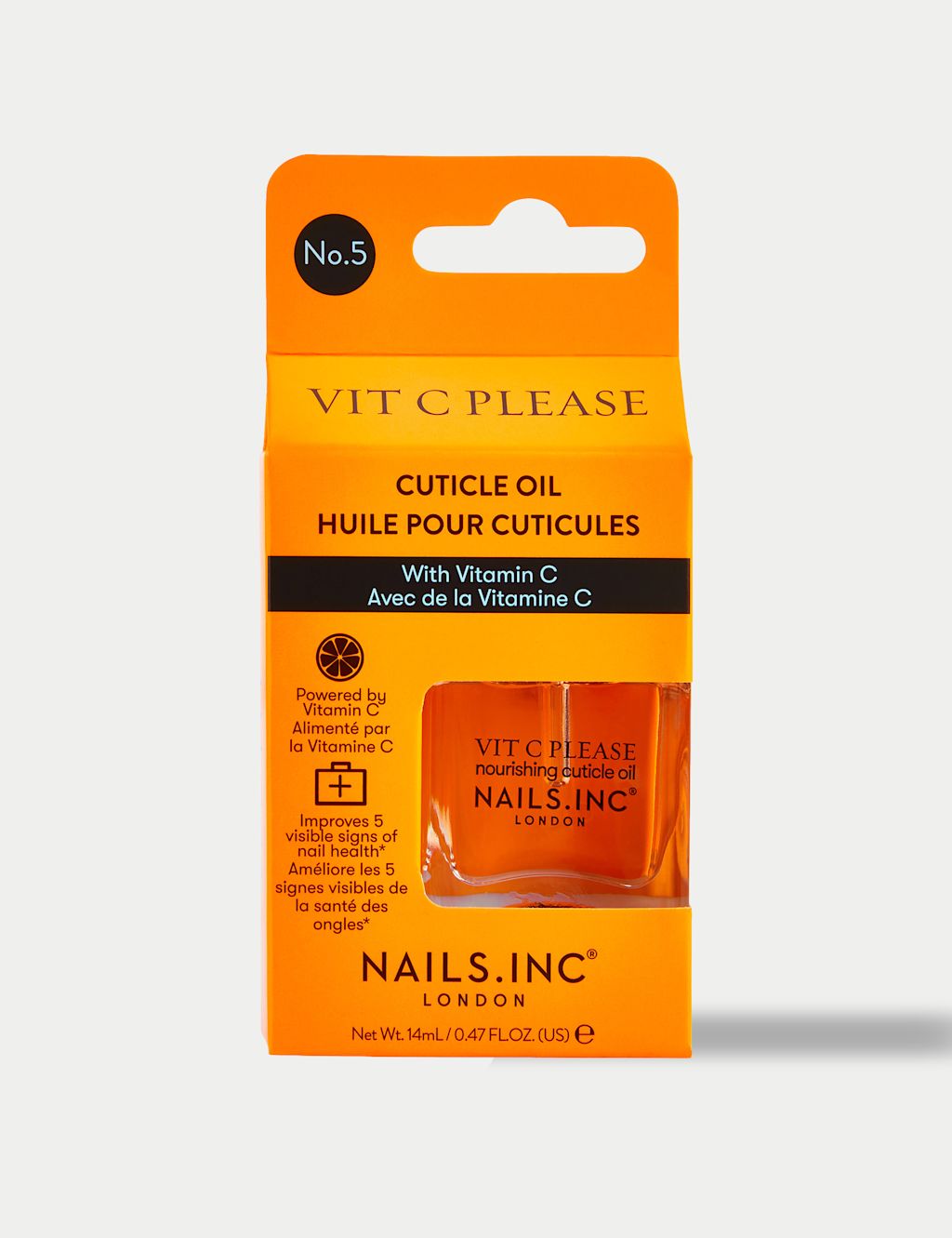 Nails Inc. Vit C Please Nourishing Cuticle Oil 14ml