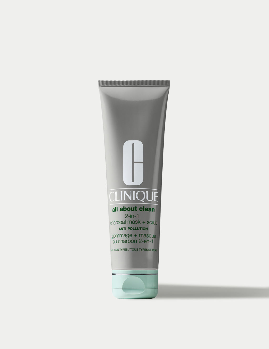 Clinique All About Clean&trade; 2-in-1 Charcoal Mask + Scrub 100ml