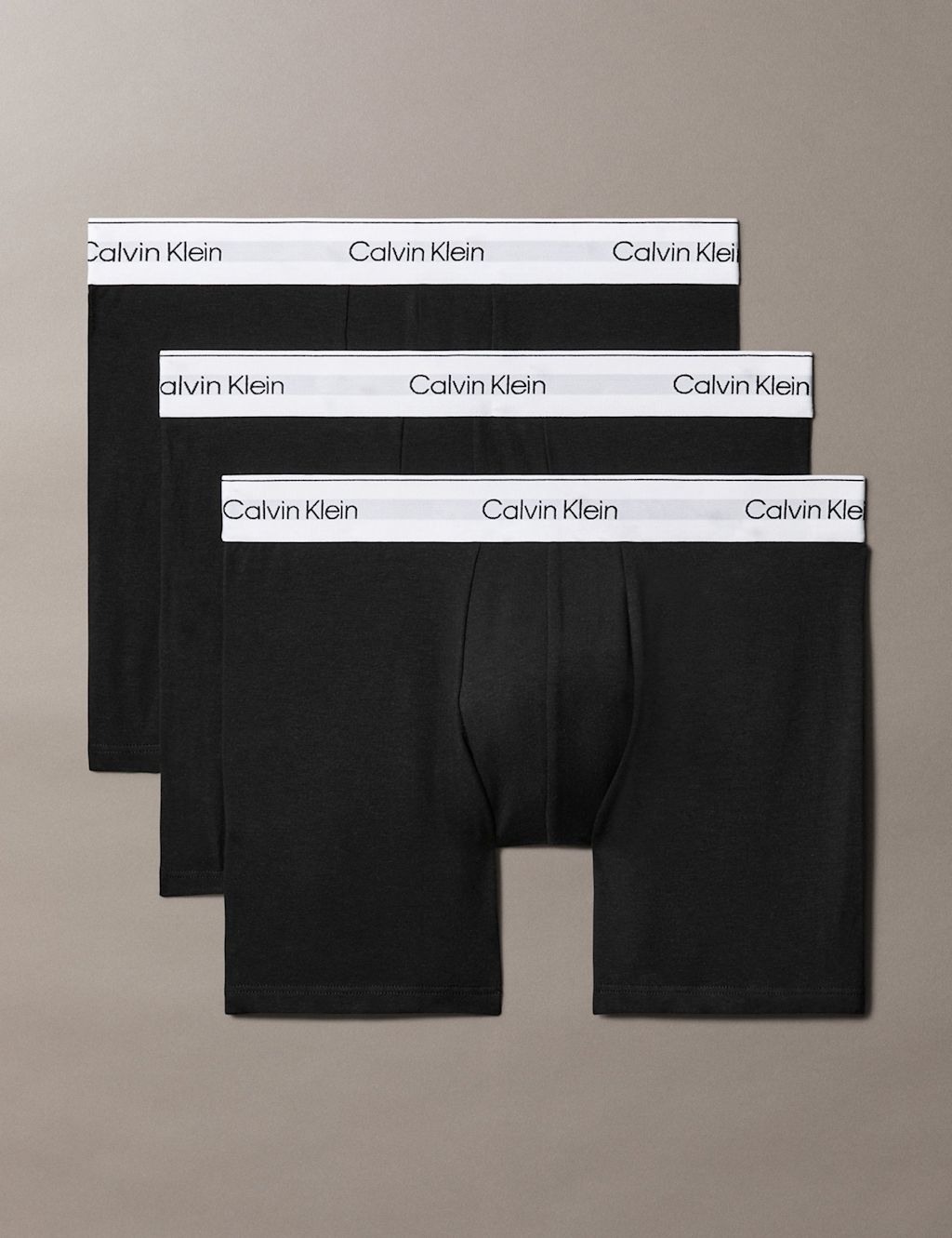 Calvin Klein 3pk Icon Cotton Stretch Boxers - Black Mix, Black Mix