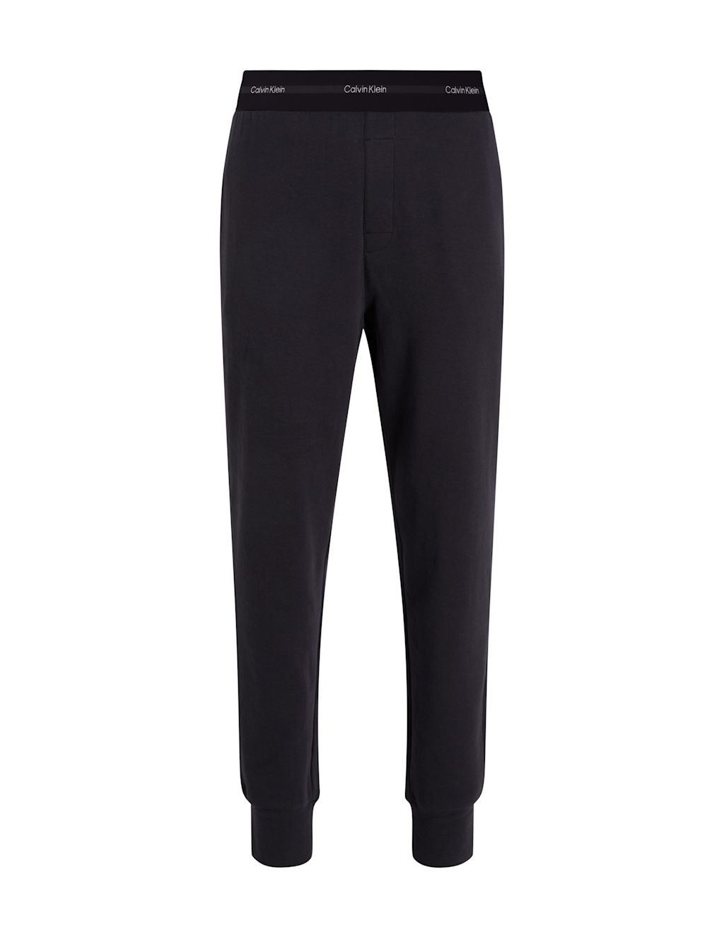 Calvin Klein Cotton Rich Loungewear Bottoms - Black, Black