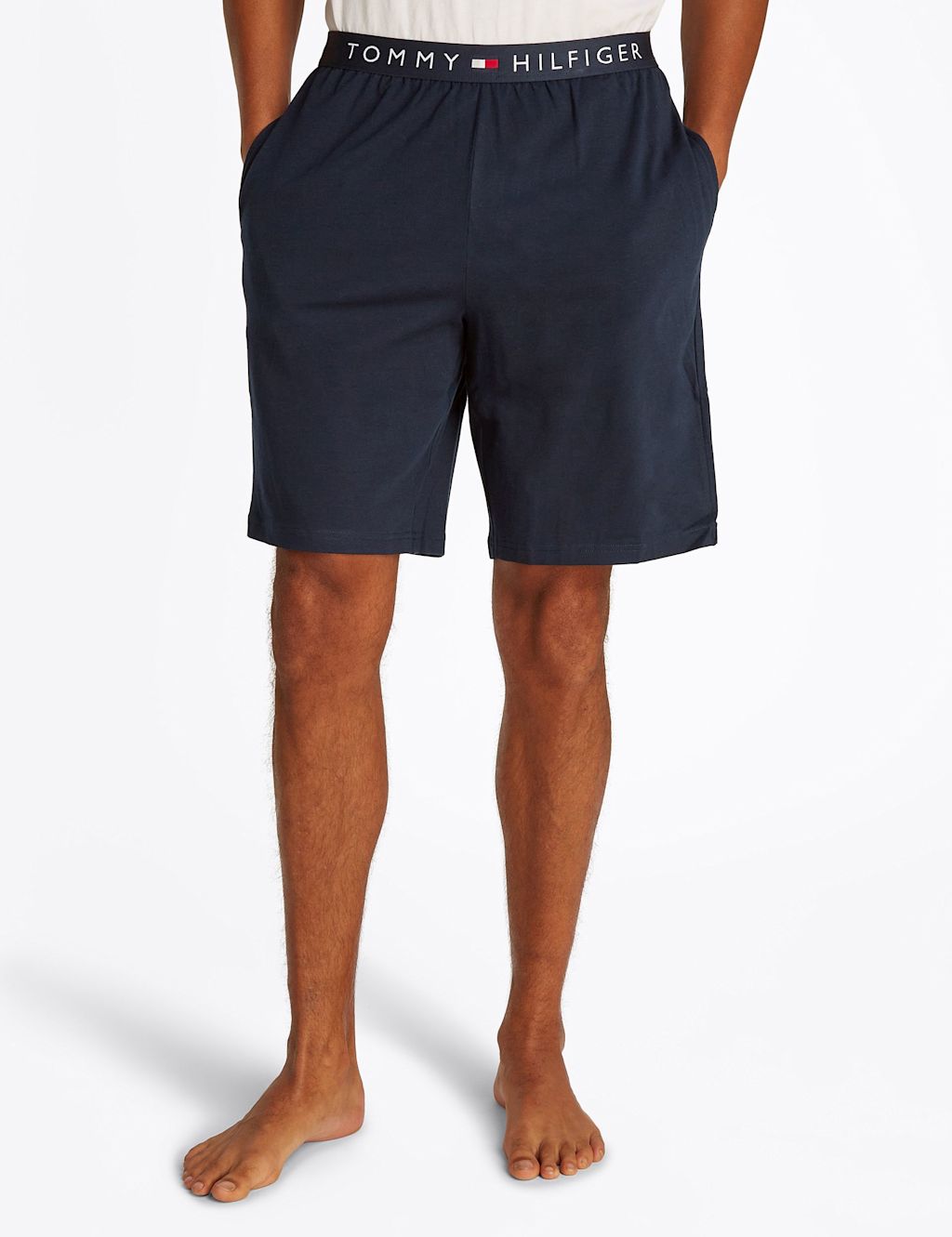 Tommy Hilfiger Original Cotton Rich Jersey Pyjama Set - Navy Mix, Navy Mix