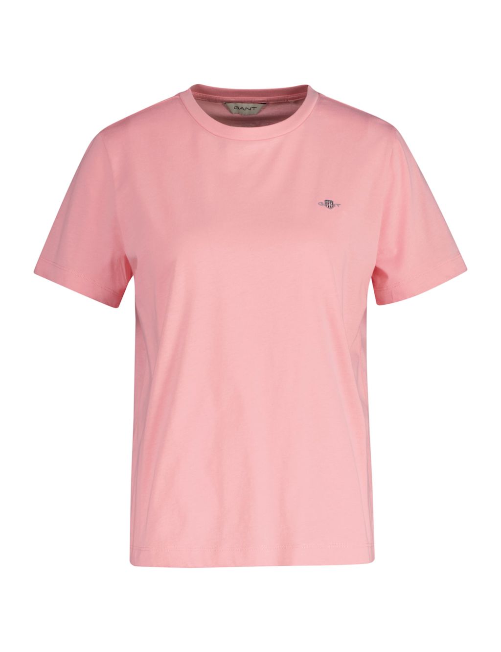 GANT Pure Cotton Logo T-Shirt - XS - Pink, Pink