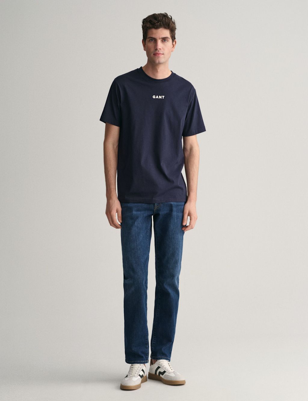 GANT Slim Fit Denim Jeans - 3034 - Blue Denim, Blue Denim