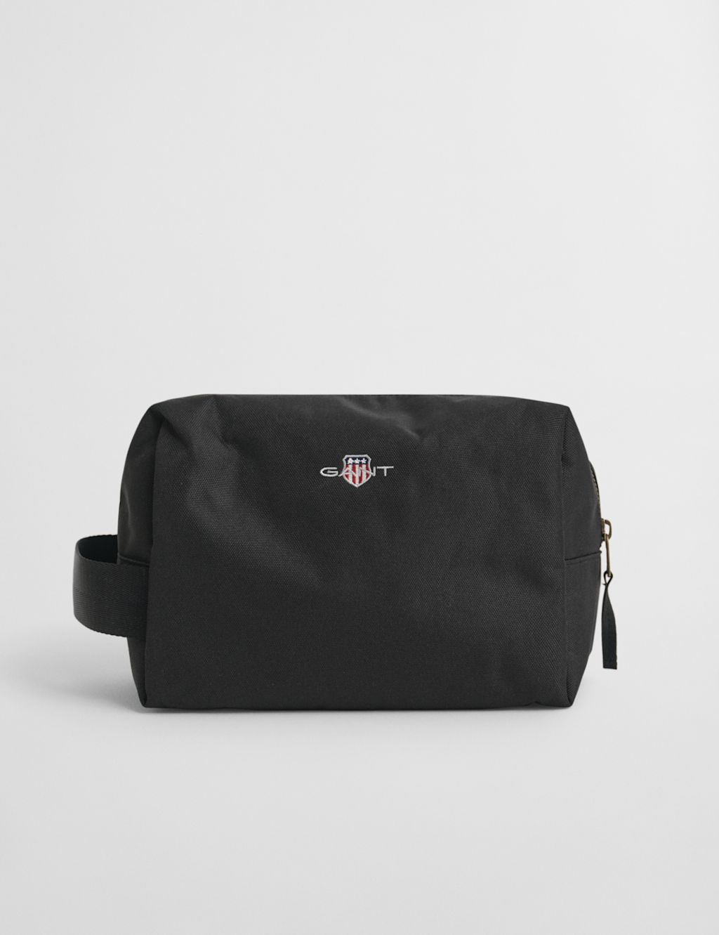 GANT Logo Washbag - 1SIZE - Black, Black