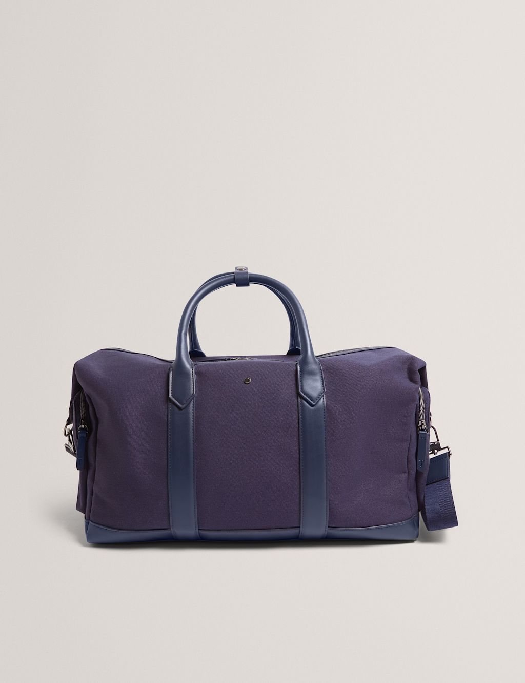 Ted Baker Canvas Stud Detail Holdall - Navy, Navy