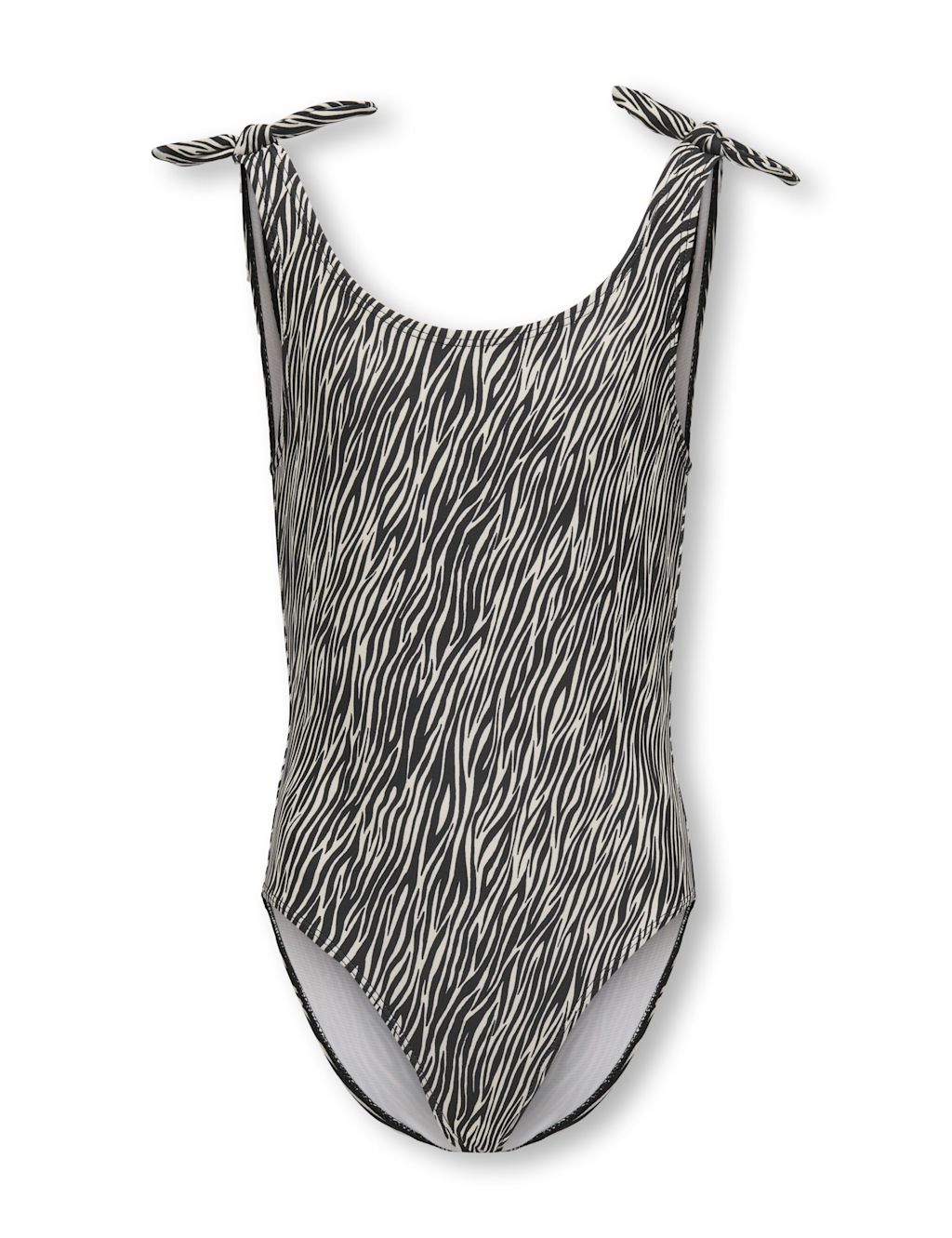 Kids Only Zebra Print Swimsuit (7-14 Yrs) - 11-12 - Black Mix, Black Mix