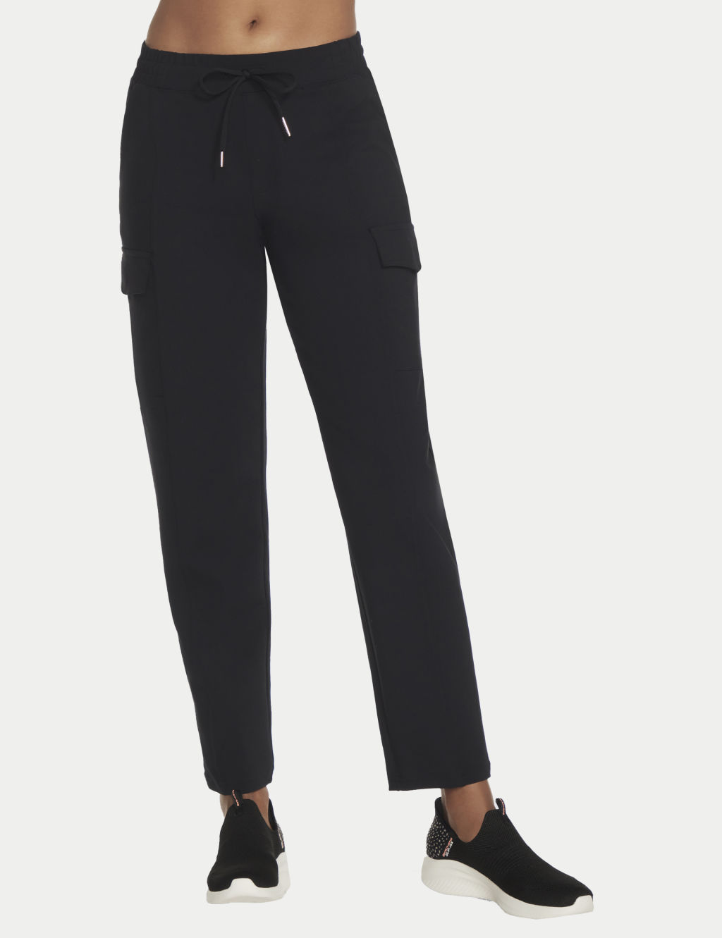 Skechers Slip-In Cargo Joggers - Black, Black