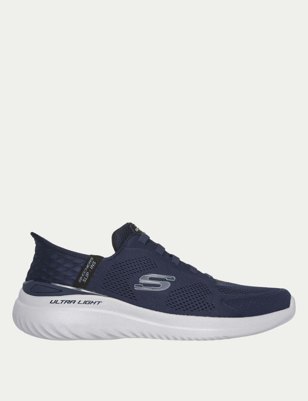 Skechers Bounder 2.0 Emerged Slip-ins Trainers - 12 - Dark Navy, Dark Navy