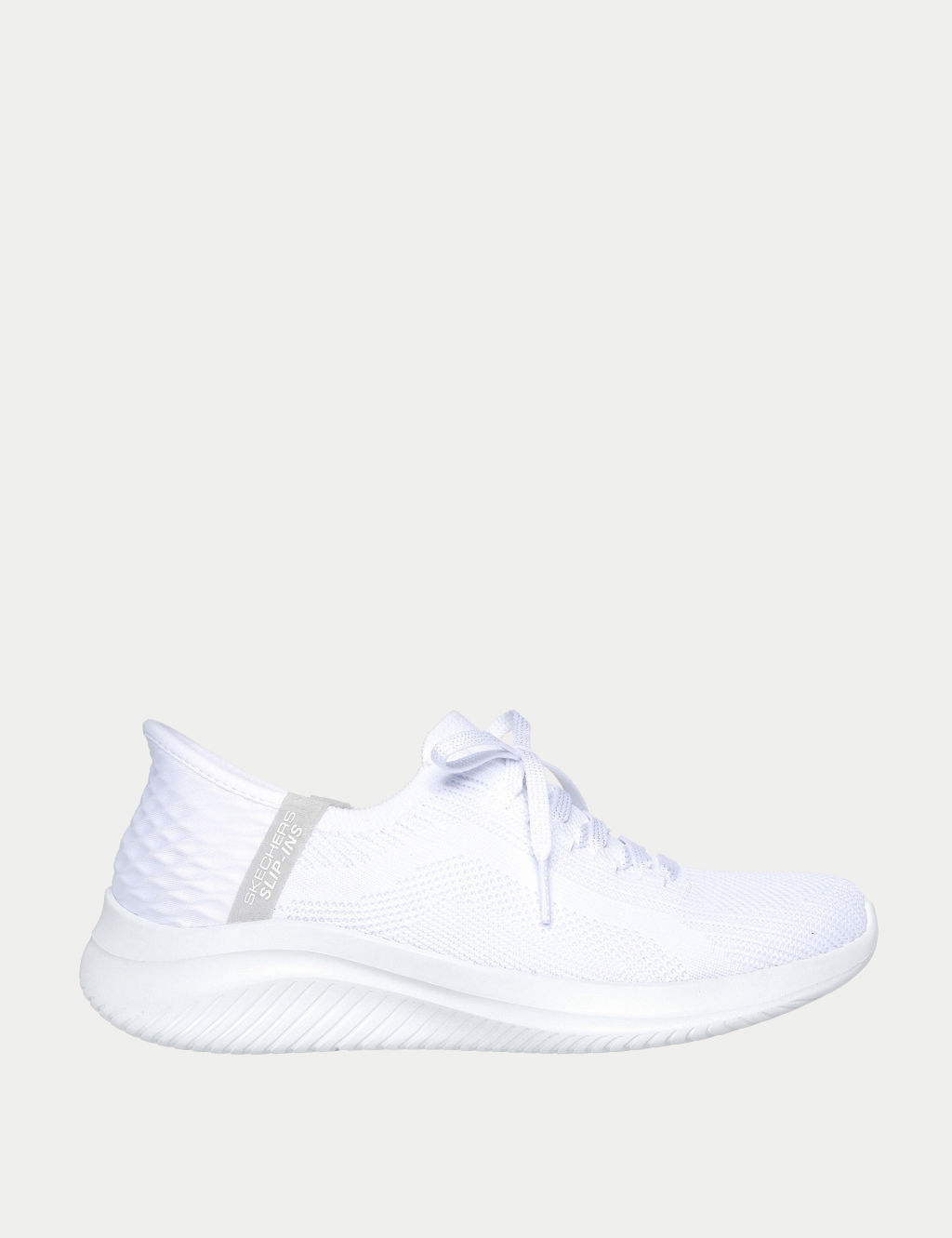 Skechers Ultra Flex 3.0 Brilliant Path Slip-ins Trainers - 4 - White, White
