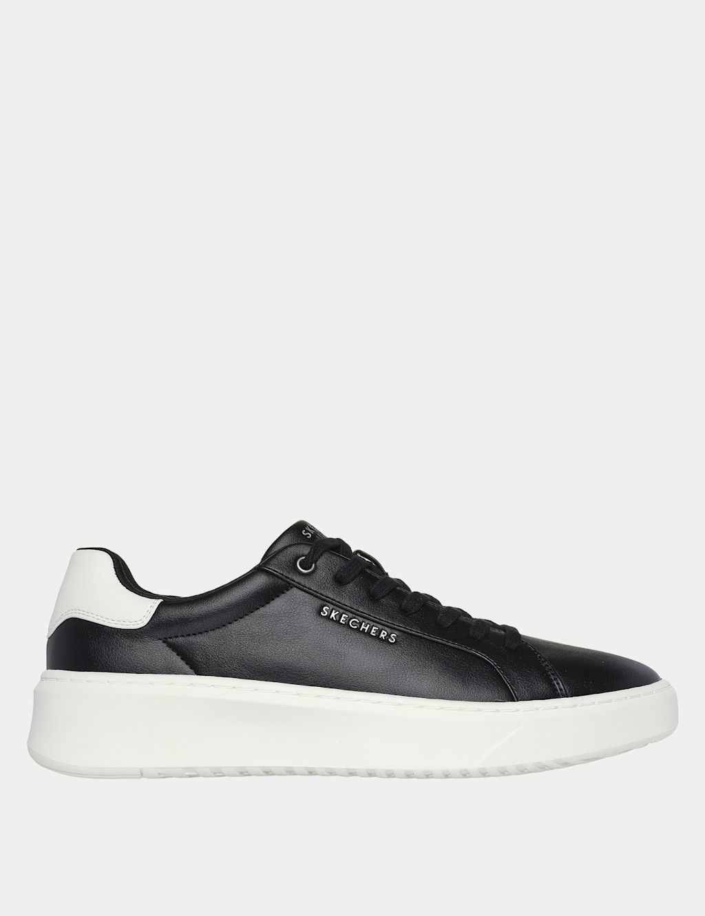 Skechers Court Break Suit Trainers - 10 - Black Mix, Black Mix