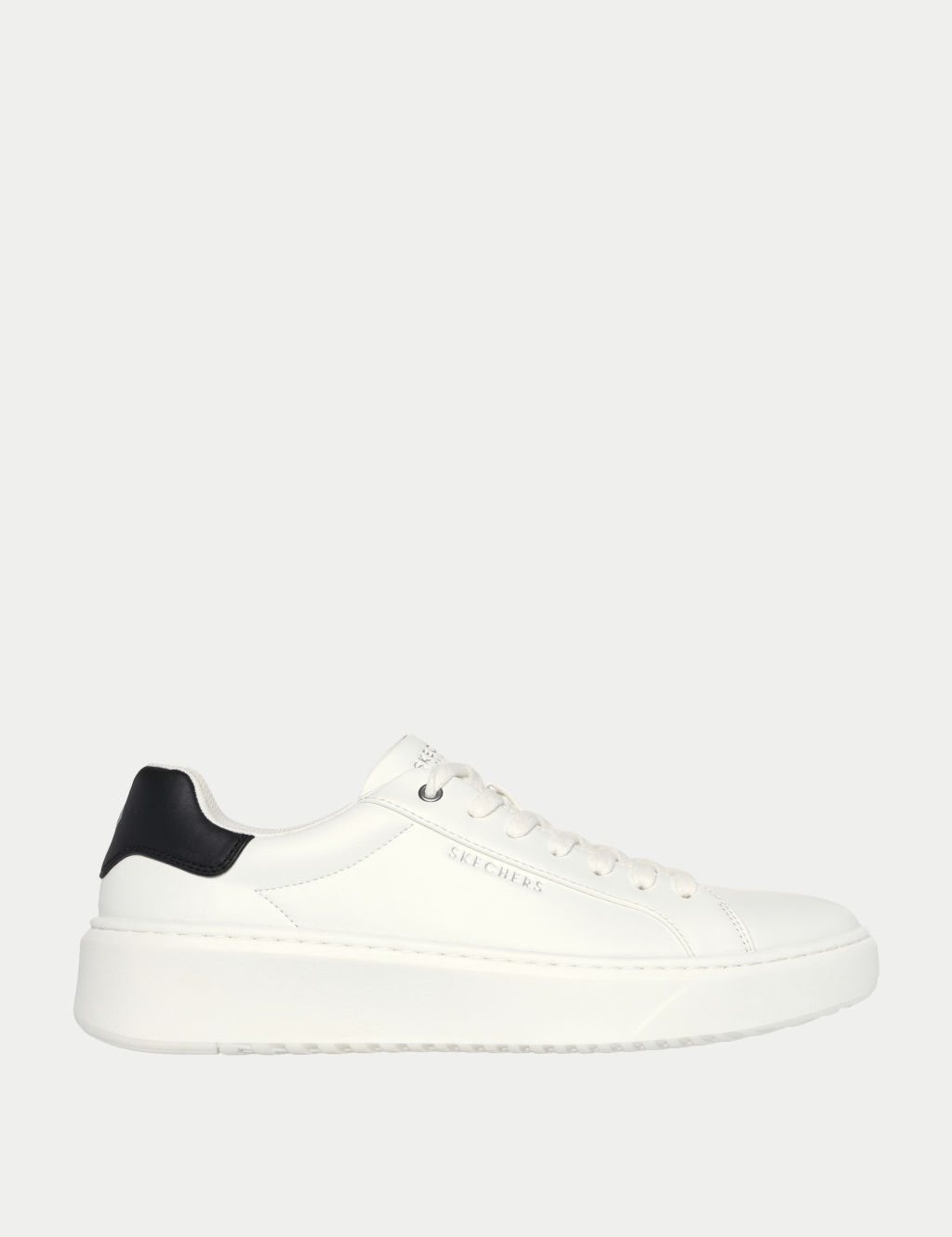 Skechers Court Break Suit Trainers - 10 - White, White