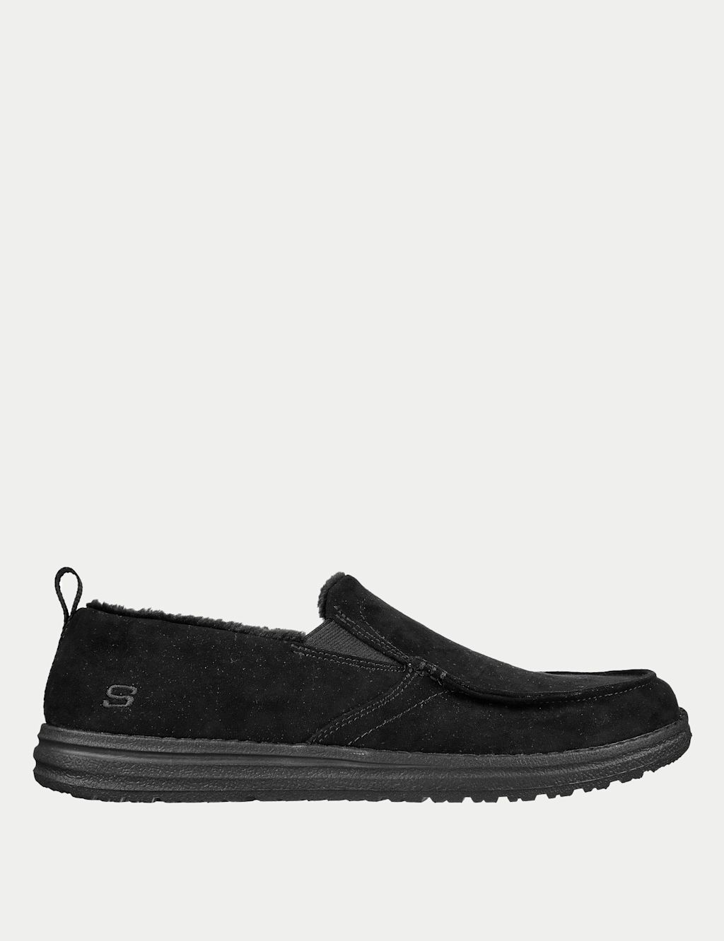 Skechers Melson Willmore Slippers - 10 - Black, Black