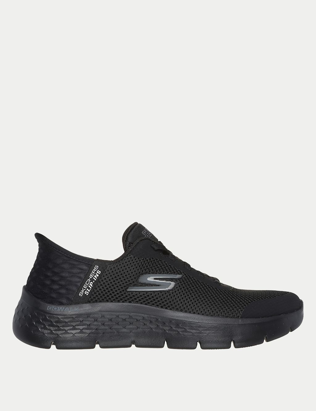 Skechers Go Walk Flex Grand Entry Trainers - 5 - Black, Black