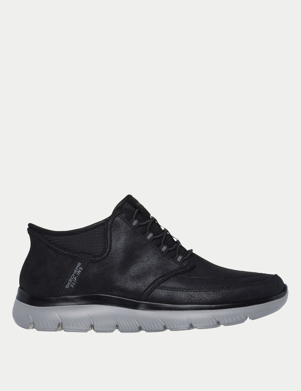 Skechers Summits Slip On Trainers - 11 - Black, Black