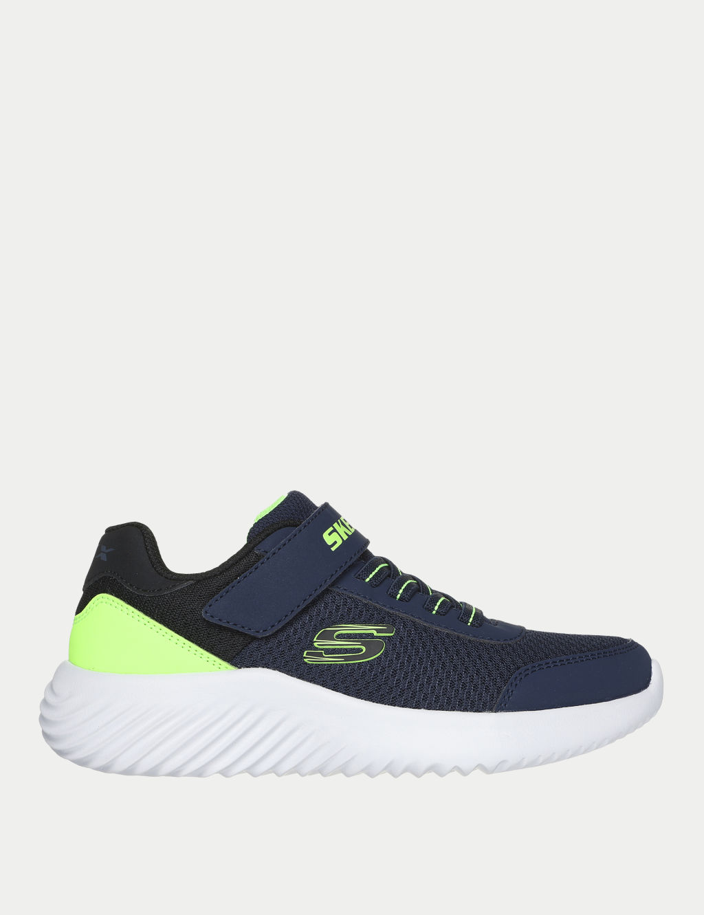 Skechers Kids Riptape Trainers (9½ Small - 4 Large) - 2 L - Navy Mix, Navy Mix
