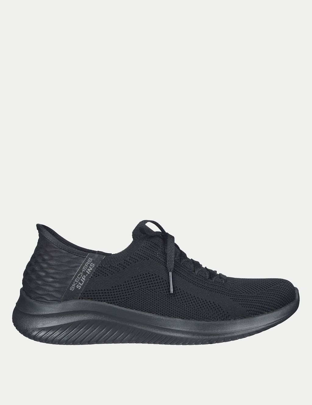 Skechers Ultra Flex 3.0 Brilliant Path Wide Fit Trainers - 4 - Black, Black