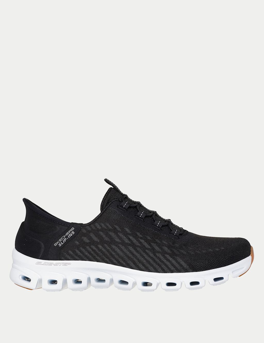 Skechers Glide-Step Tranquility Trainers - 3 - Black, Black