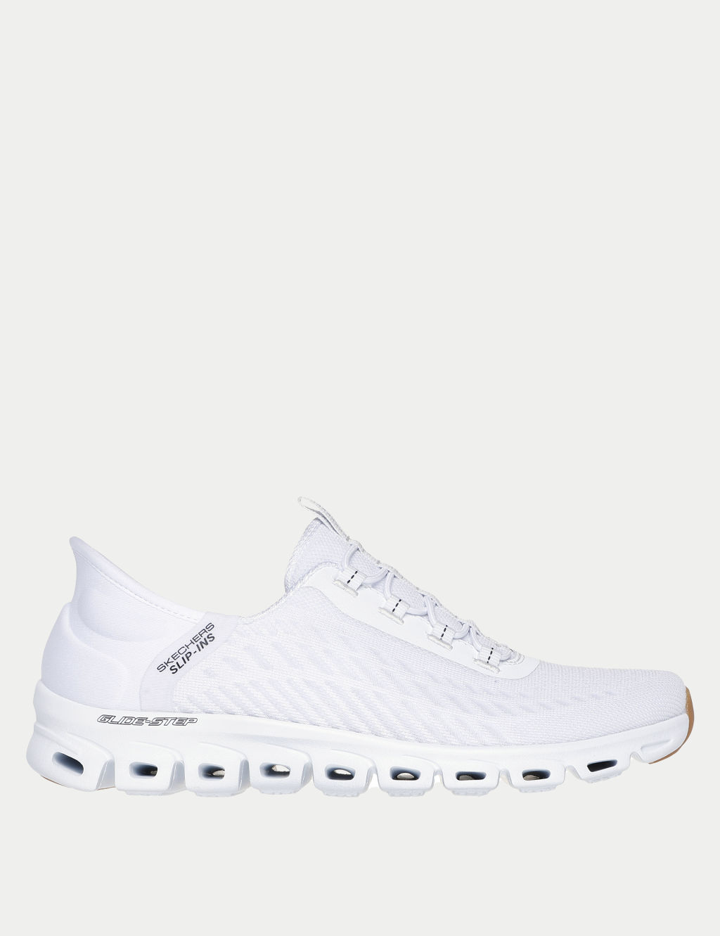 Skechers Glide-Step Tranquility Trainers - 3 - White, White