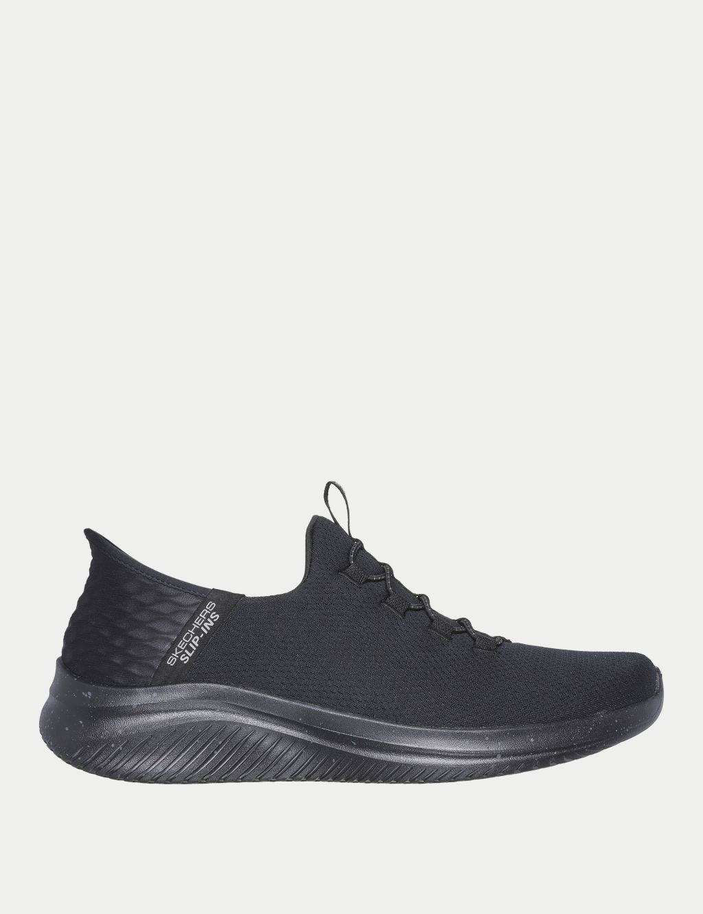 Skechers Ultra Flex 3.0 Slip-On Trainers - 10 - Black, Black