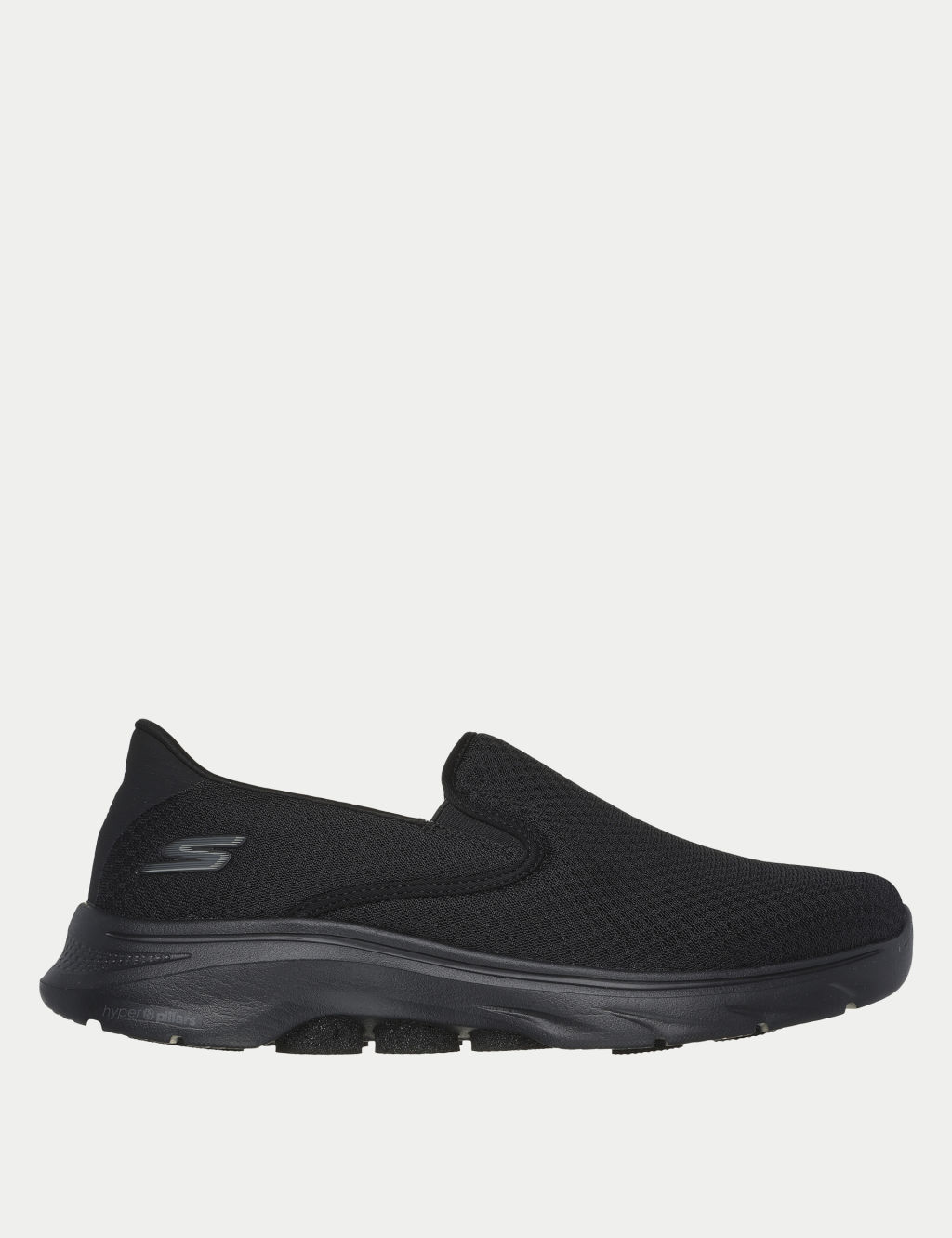 Skechers Go Walk 7 Slip-On Trainers - 11 - Black, Black