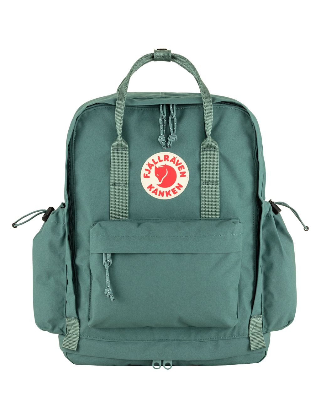 Fjallraven Zip Around Backpack - 1SIZE - Dark Green, Dark Green