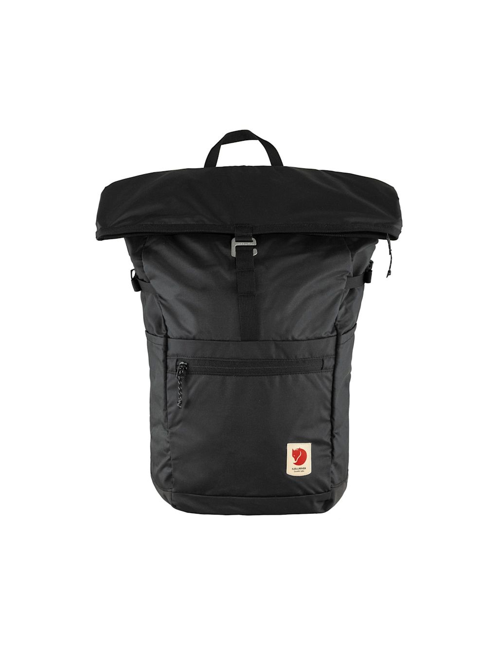 Fjallraven Roll Top Backpack - 1SIZE - Black, Black
