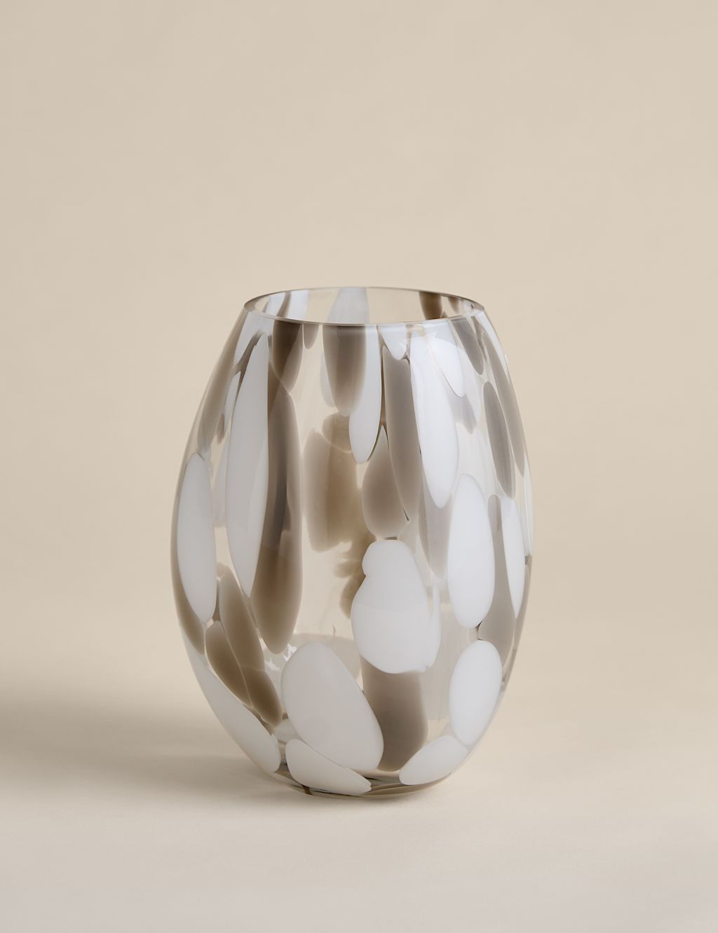 M&S Confetti Glass Vase - Multi, Multi