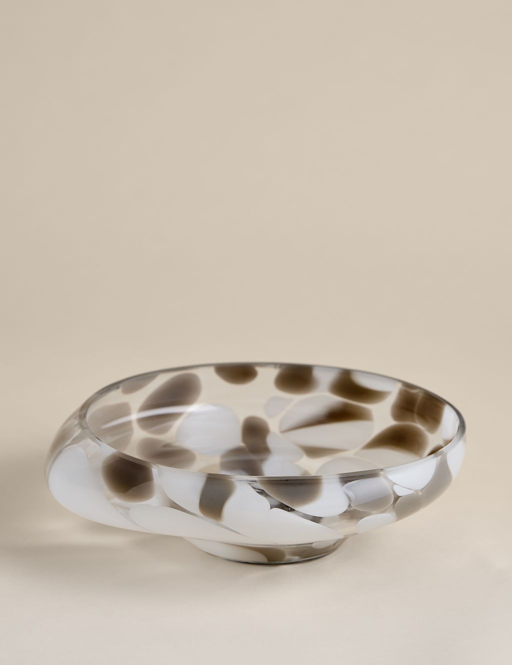M&S Medium Confetti Glass Centrepiece - Multi, Multi