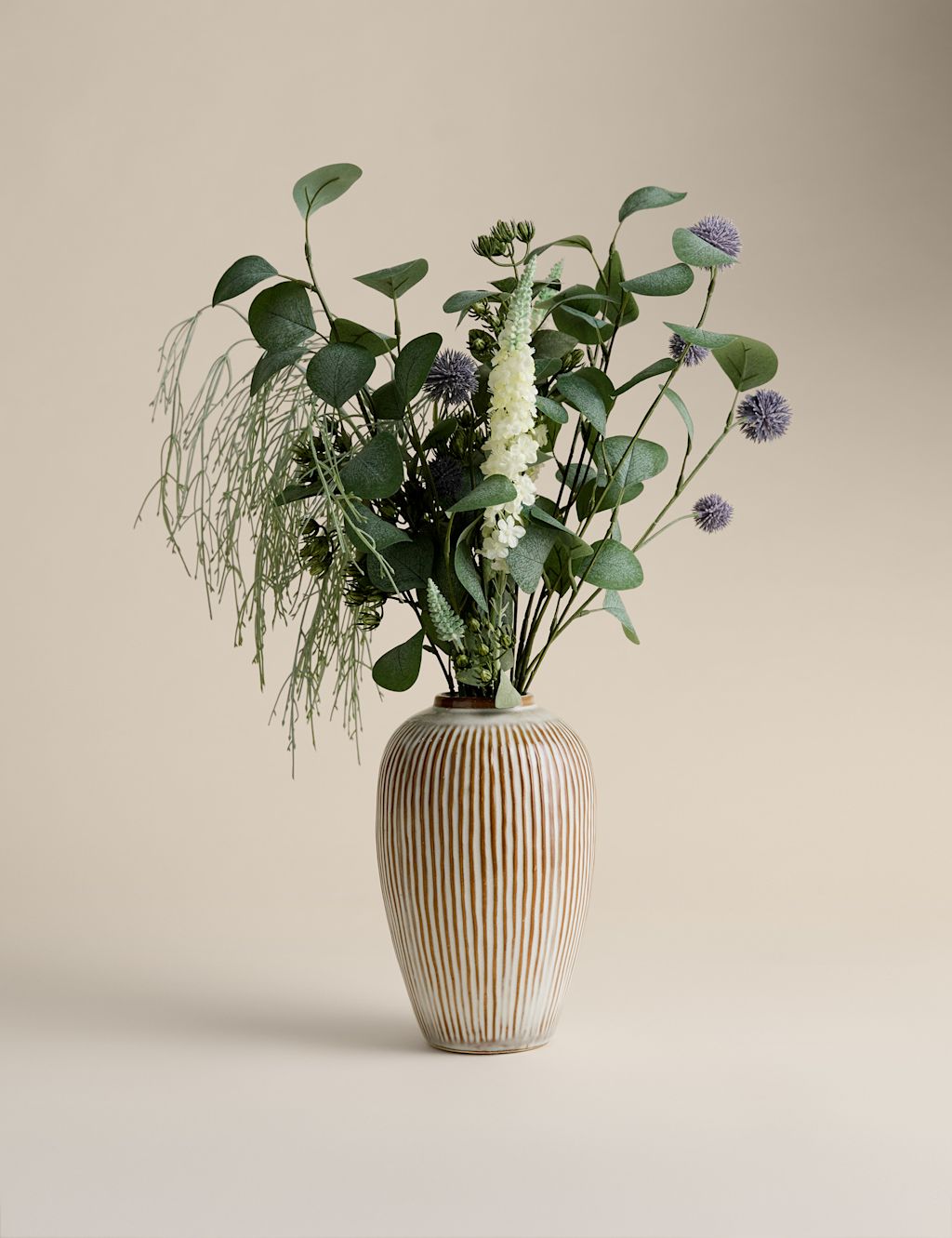 M&S Artificial Flower Arrangement with Vase - Multi, Multi