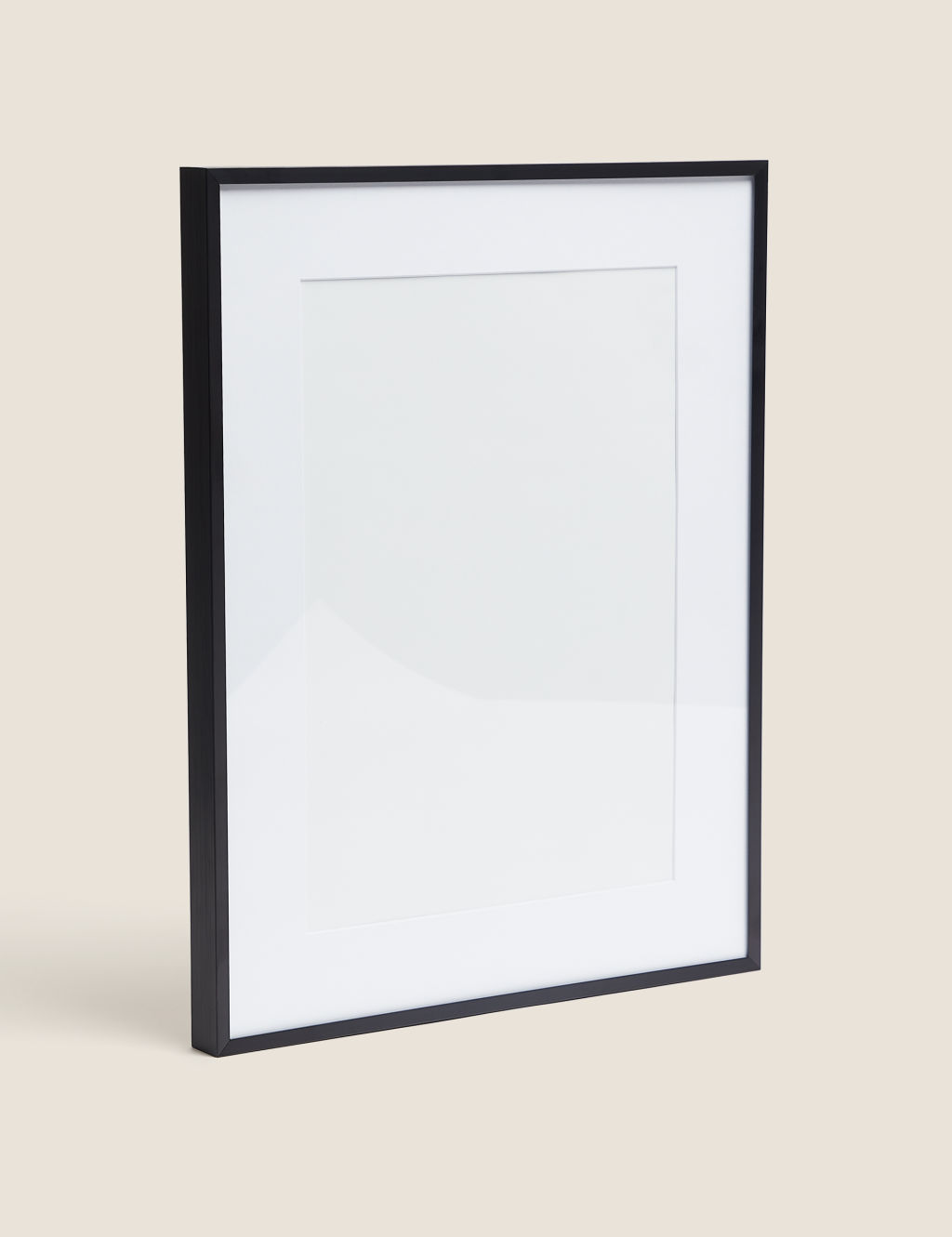 M&S Milan Metal Photo Frame A4 - 1SIZE - Black, Black