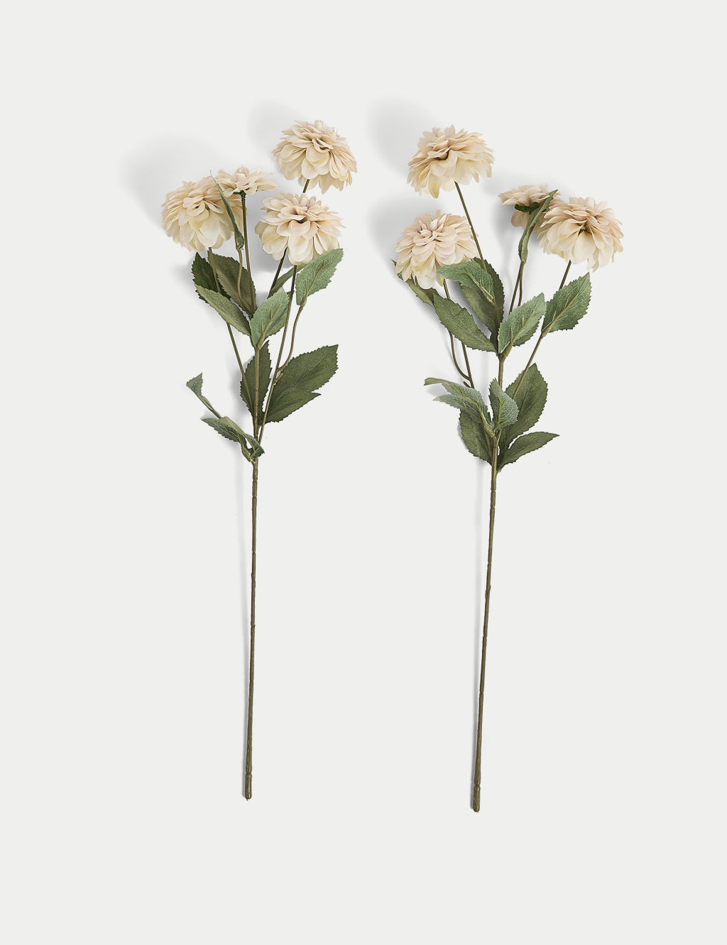 Moss & Sweetpea Set of 2 Artificial Chrysanthemum Stems - 1SIZE - Pink, Pink