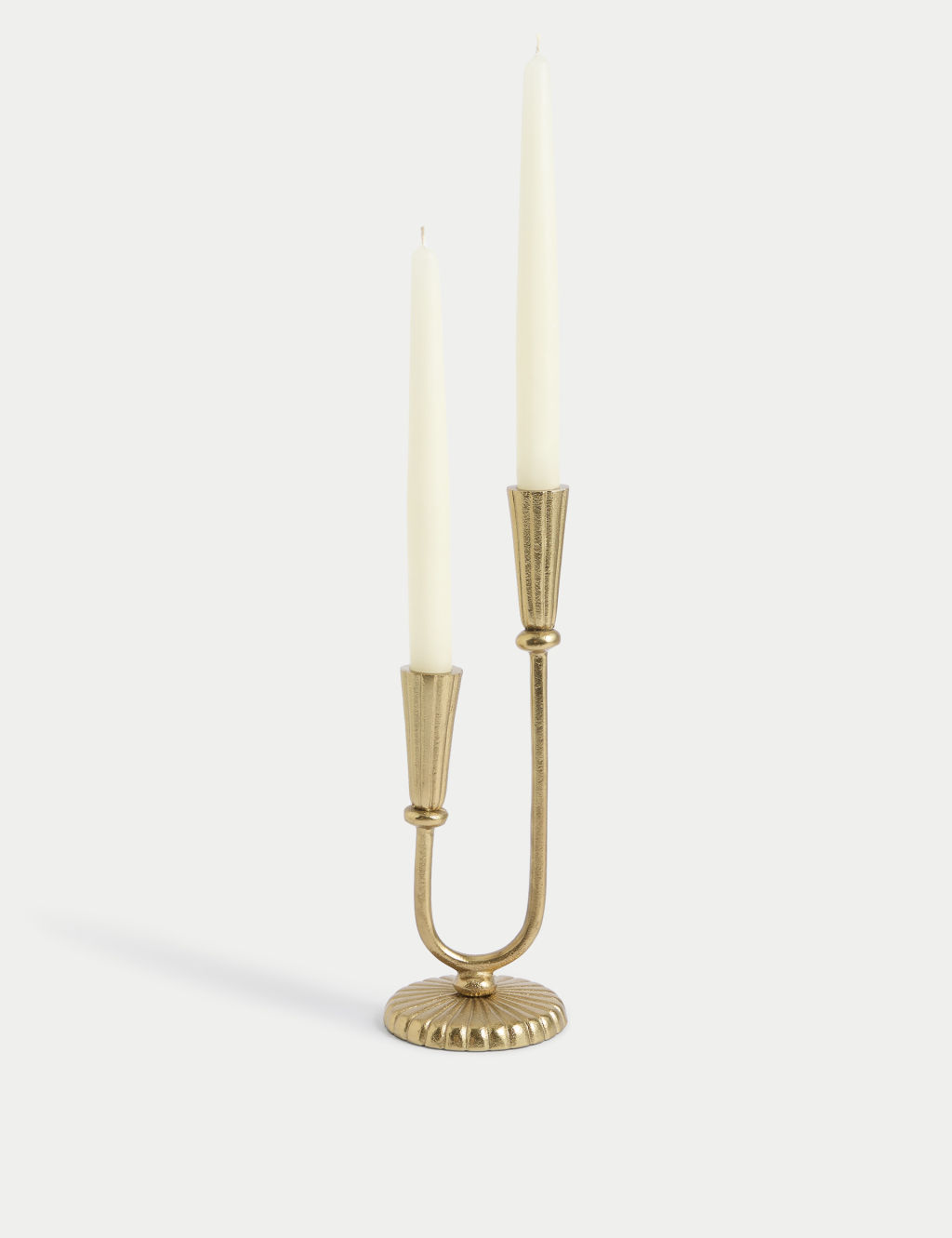 M&S X National Gallery Metal Candle Holder - 1SIZE - Gold, Gold
