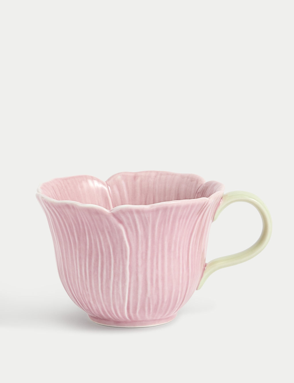 M&S Flower Mug - 1SIZE - Pink, Pink