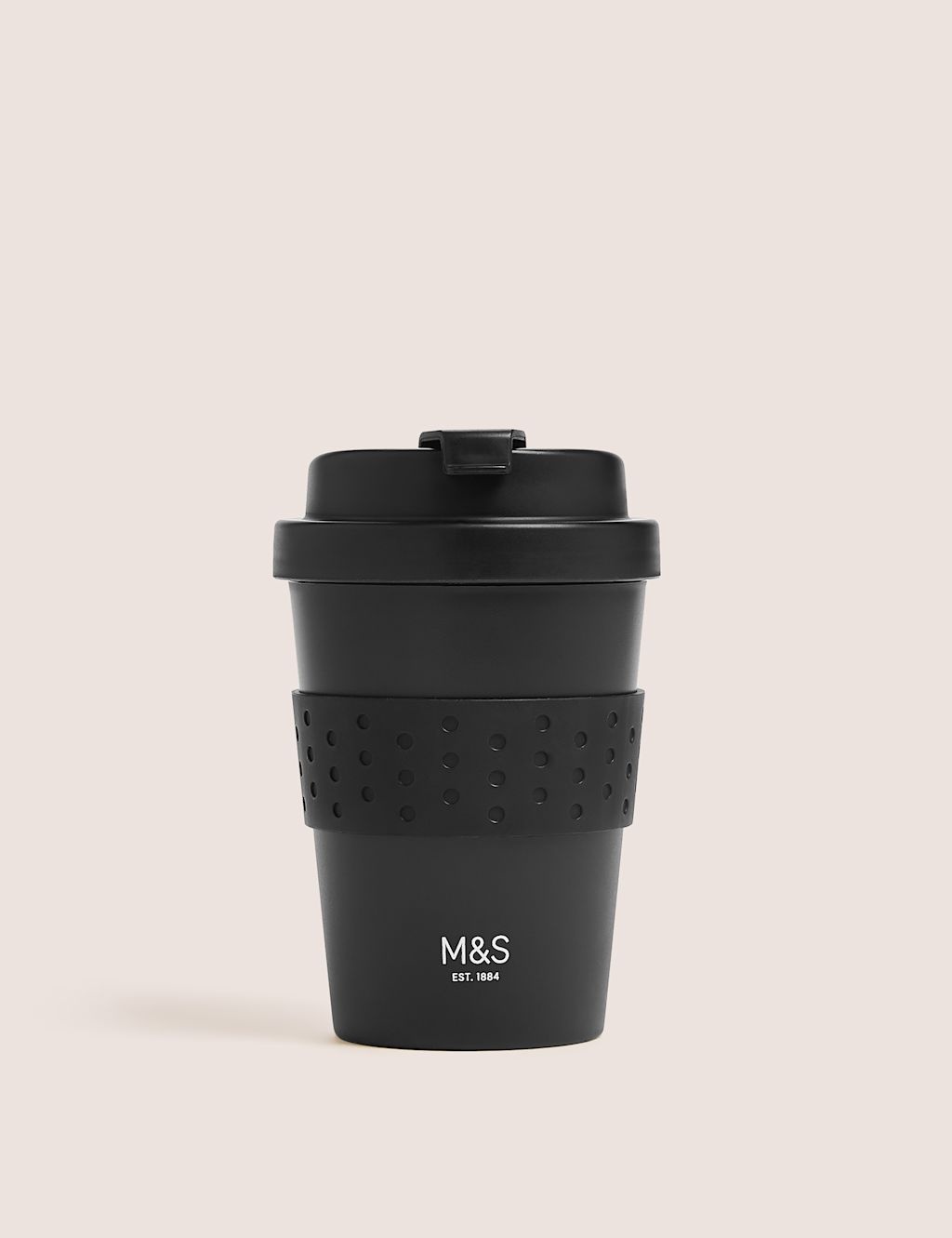 M&S 12oz Travel Mug - 1SIZE - Black, Black