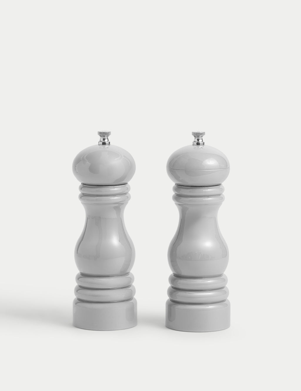 M&S Salt & Pepper Mills - Grey, Grey