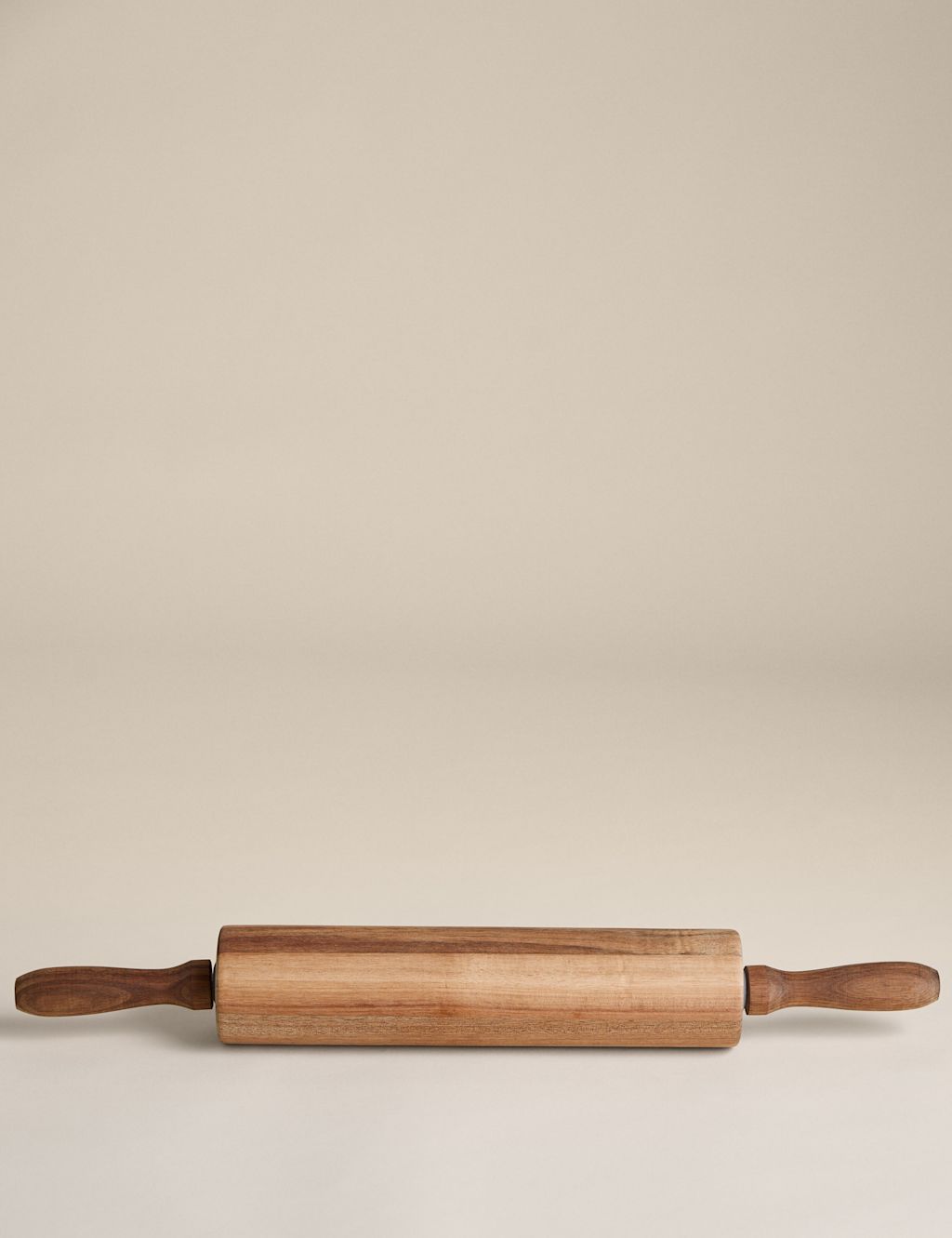 M&S Wooden Rolling Pin - Natural, Natural