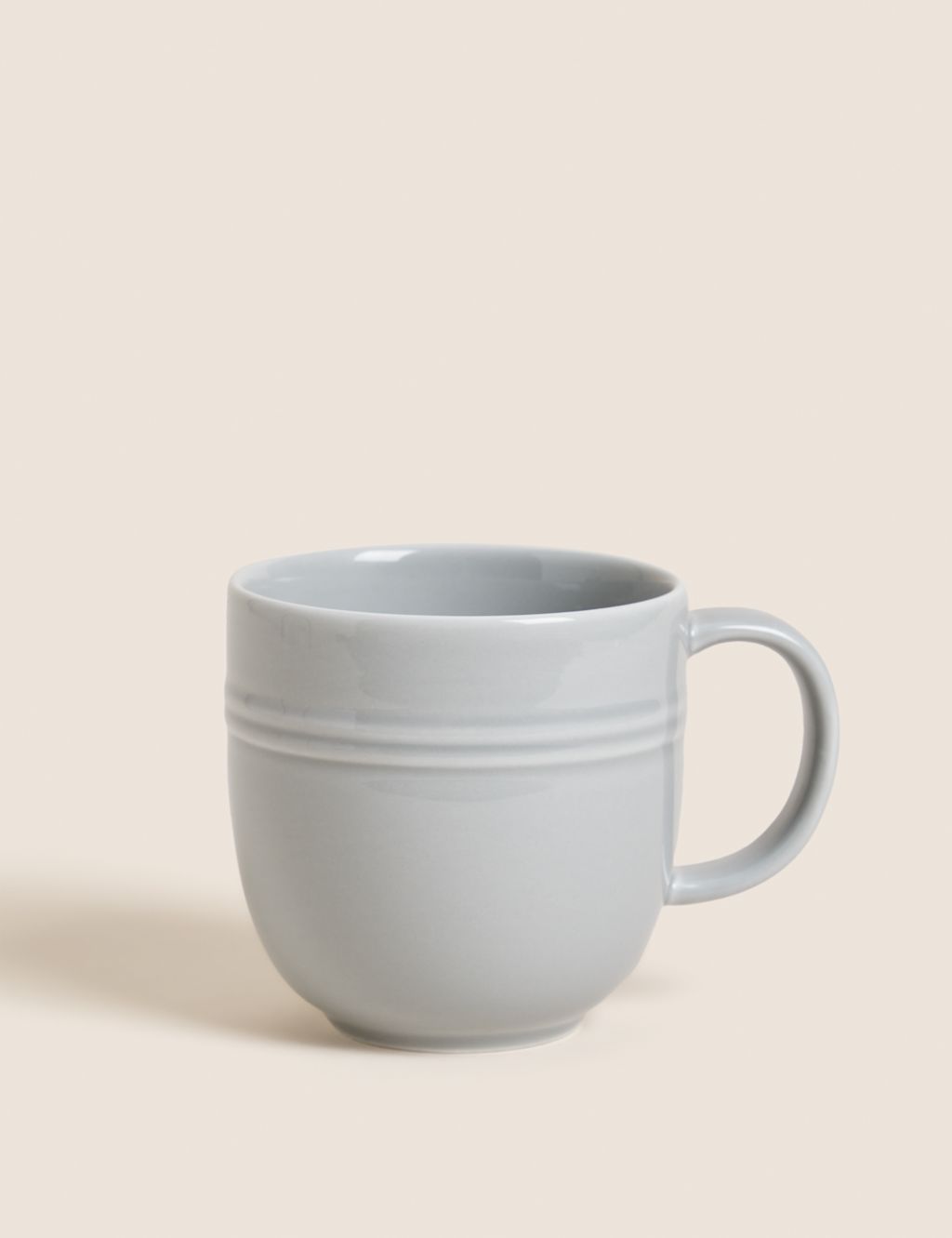 M&S Marlowe Mug - 1SIZE - Light Grey, Light Grey