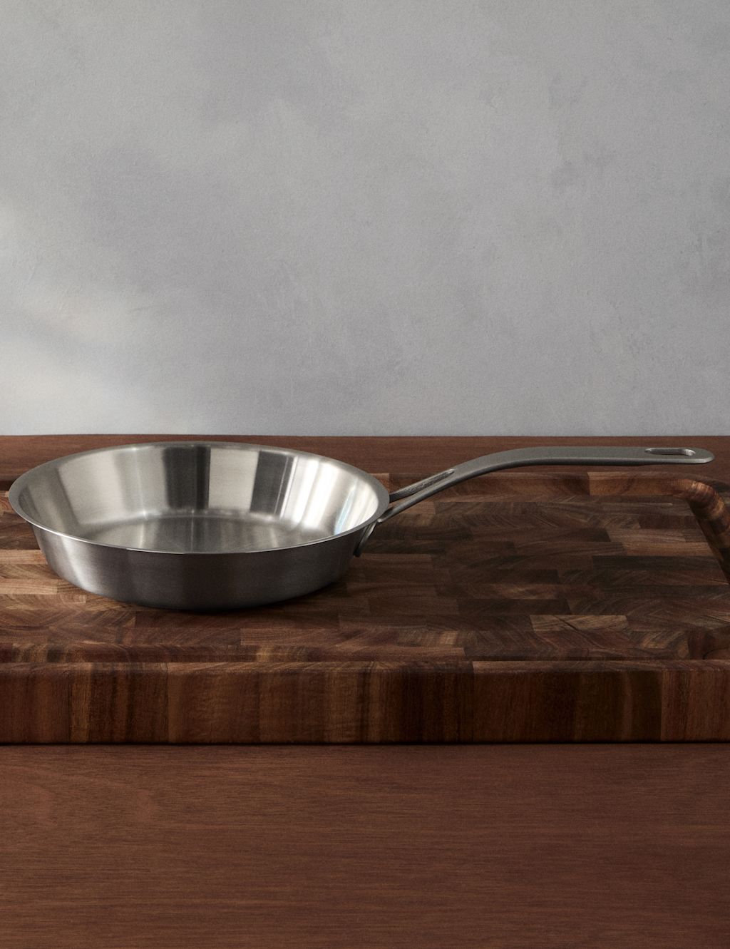 M&S X Tom Kerridge Stainless Steel 20cm Frying Pan - Silver, Silver