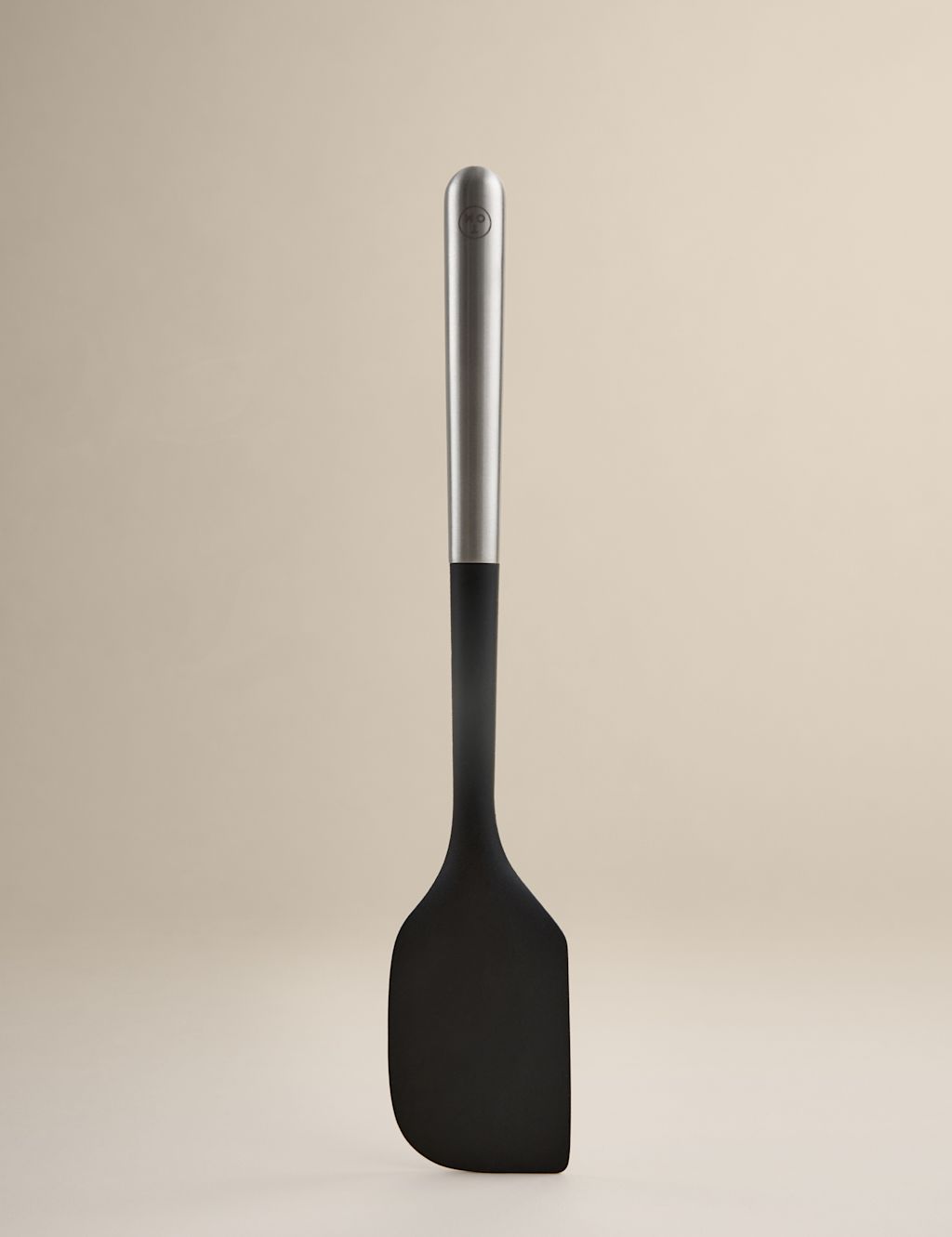 M&S X Tom Kerridge Silicone & Stainless Steel Spatula - Silver Mix, Silver Mix